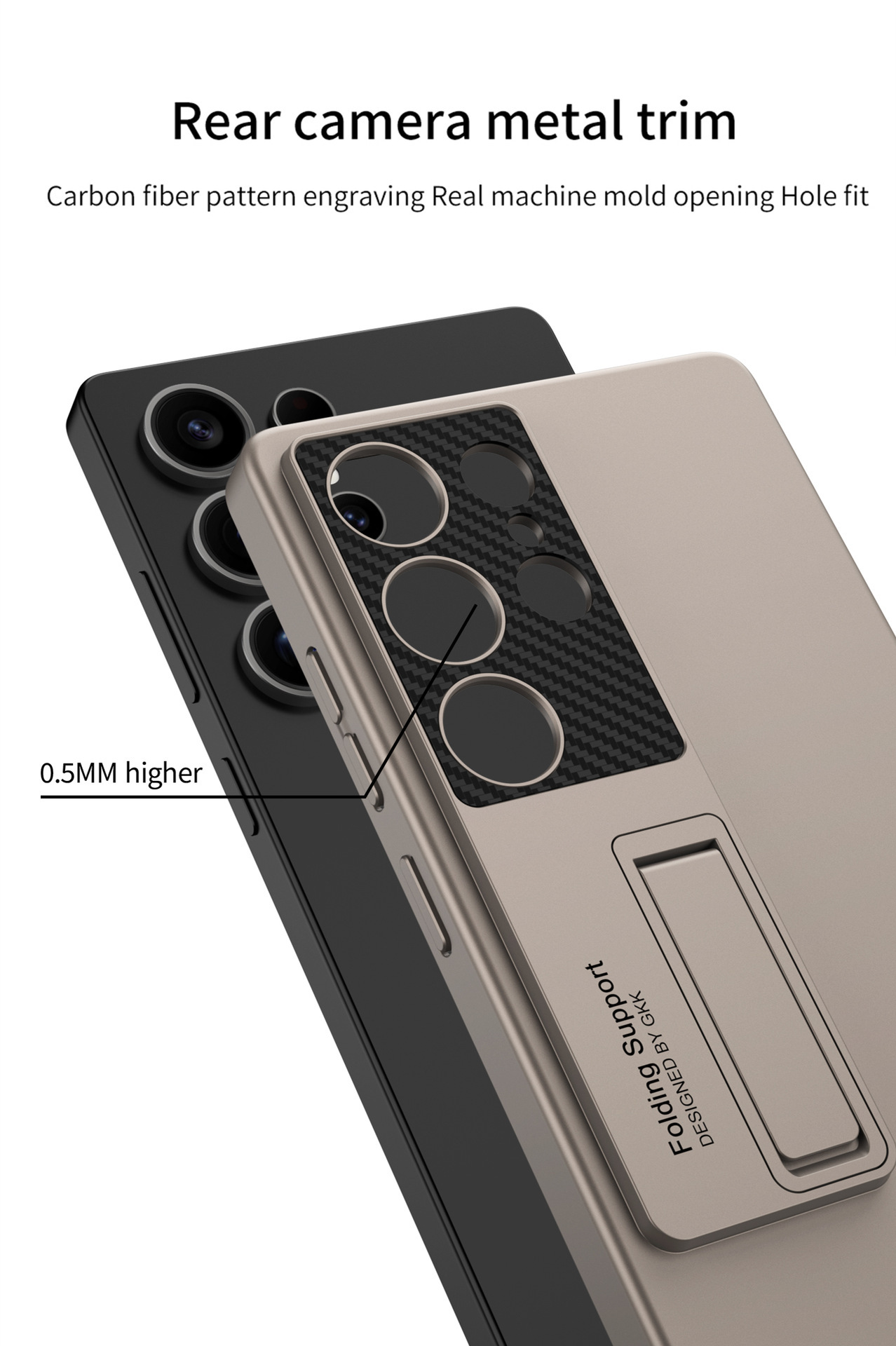 Compatible with Samsung S26/S25 Ultra phone case, S24U ultra-thin stand, 23/22U full-coverage drop-proof protective case