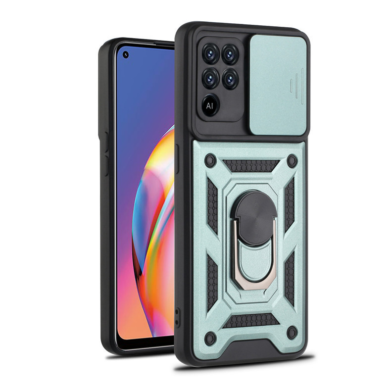 Compatible with OPPO Realme C85 phone case, Reno 15 Pro, Smooth Armor Sliding Window C83 car mount X9 hard case