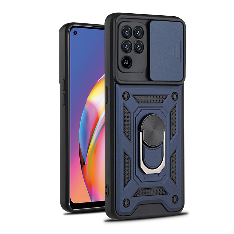 Compatible with OPPO Realme C85 phone case, Reno 15 Pro, Smooth Armor Sliding Window C83 car mount X9 hard case
