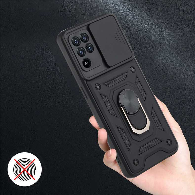 Compatible with OPPO Realme C85 phone case, Reno 15 Pro, Smooth Armor Sliding Window C83 car mount X9 hard case