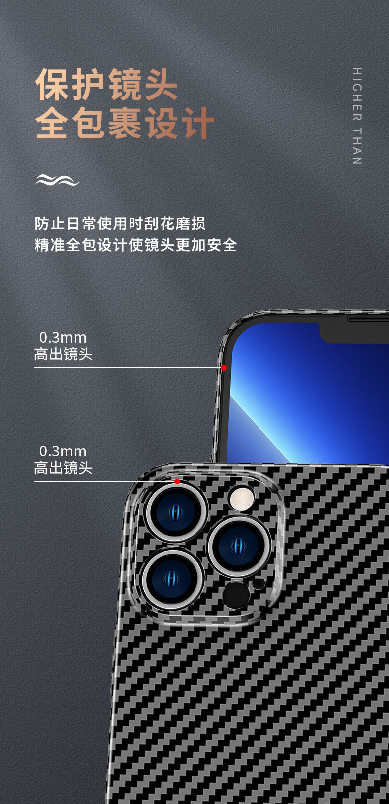 Compatible with Apple 17/16 Pro Max phone cases, 15 Plus carbon fiber texture, 13/14 color-blocking ultra-thin protective cases