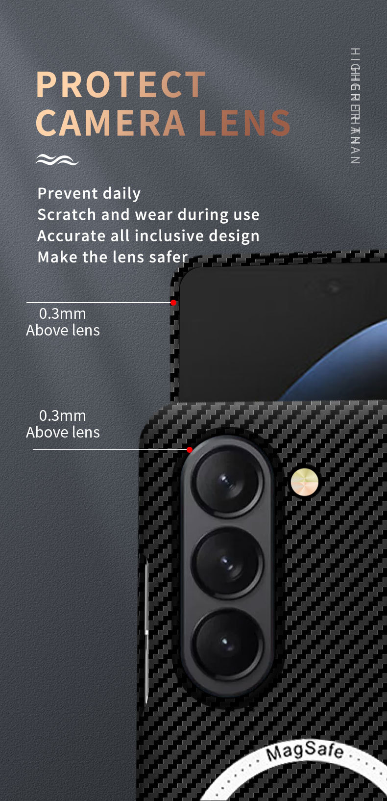 Compatible with Samsung Z Fold 8/7 phone case 6/5 magnetic wireless charging W25 carbon fiber texture 4/3 ultra-thin protective case