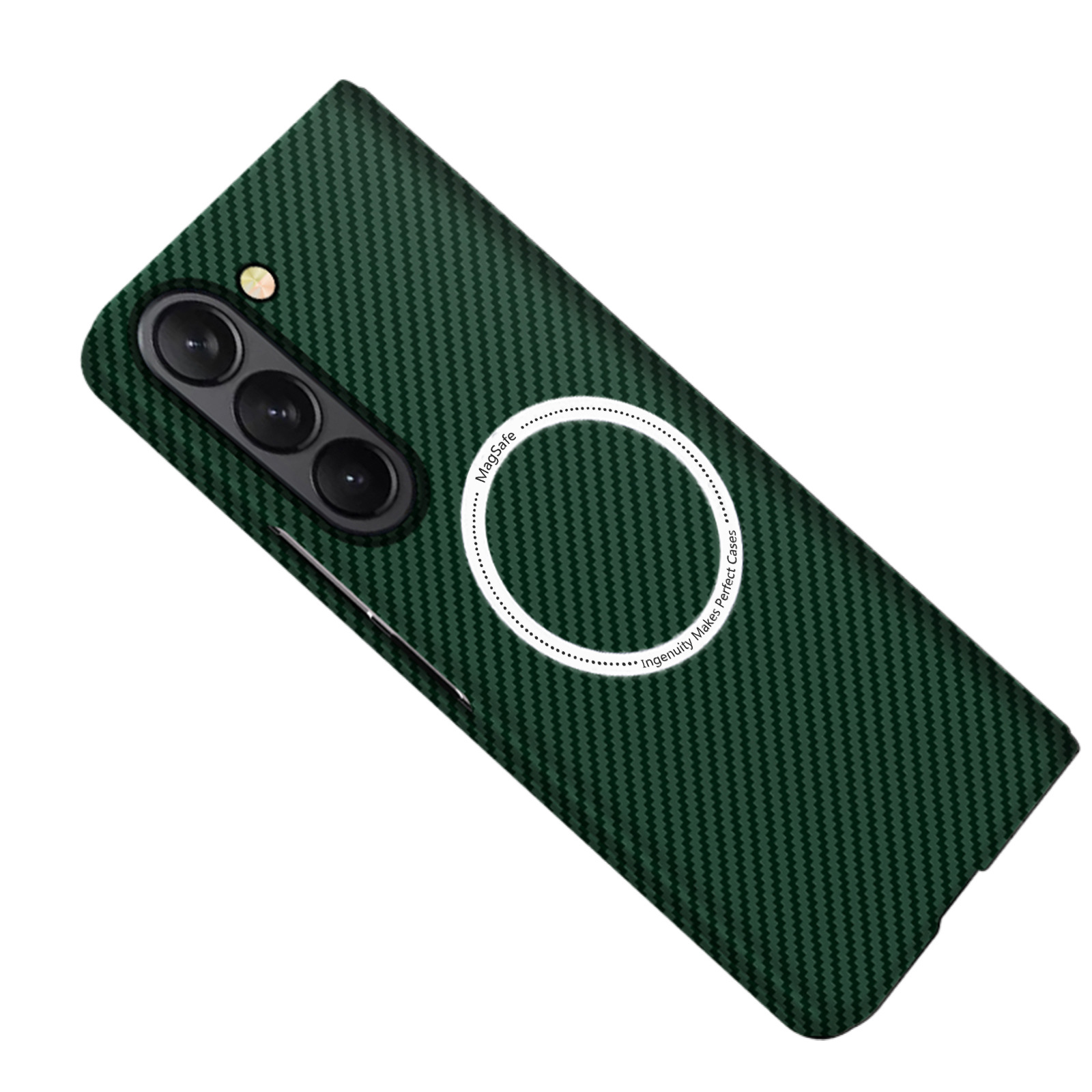 Compatible with Samsung Z Fold 8/7 phone case 6/5 magnetic wireless charging W25 carbon fiber texture 4/3 ultra-thin protective case