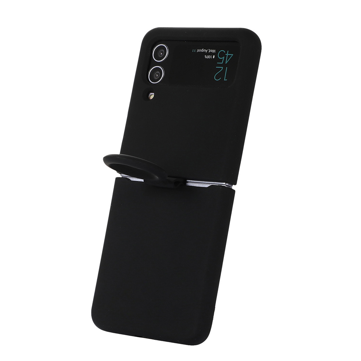 Compatible with Samsung Z Flip4/3 and Flip7/6/5 phones, liquid silicone soft case, foldable screen shockproof protective case