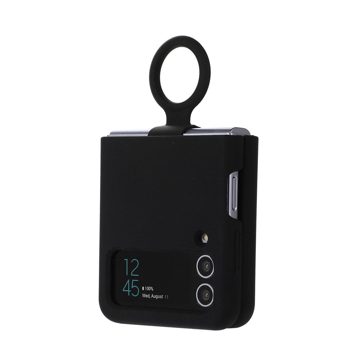 Compatible with Samsung Z Flip4/3 and Flip7/6/5 phones, liquid silicone soft case, foldable screen shockproof protective case