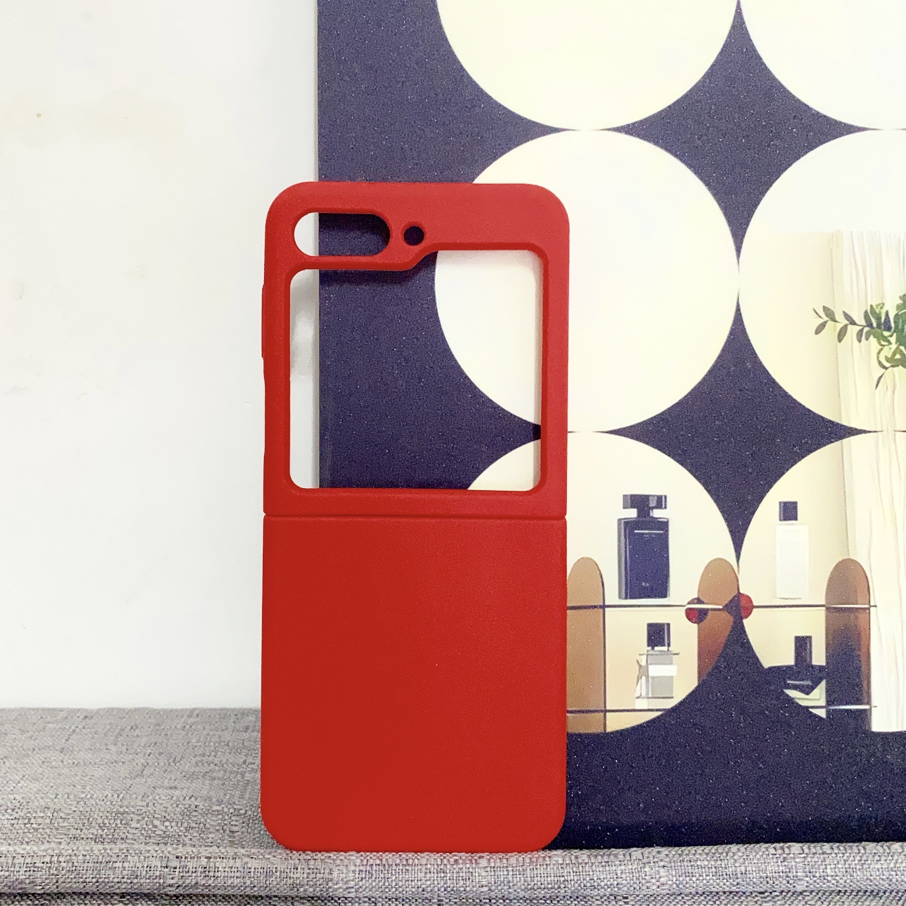 Compatible with Samsung Z Flip4/3 and Flip7/6/5 phones, liquid silicone soft case, foldable screen shockproof protective case