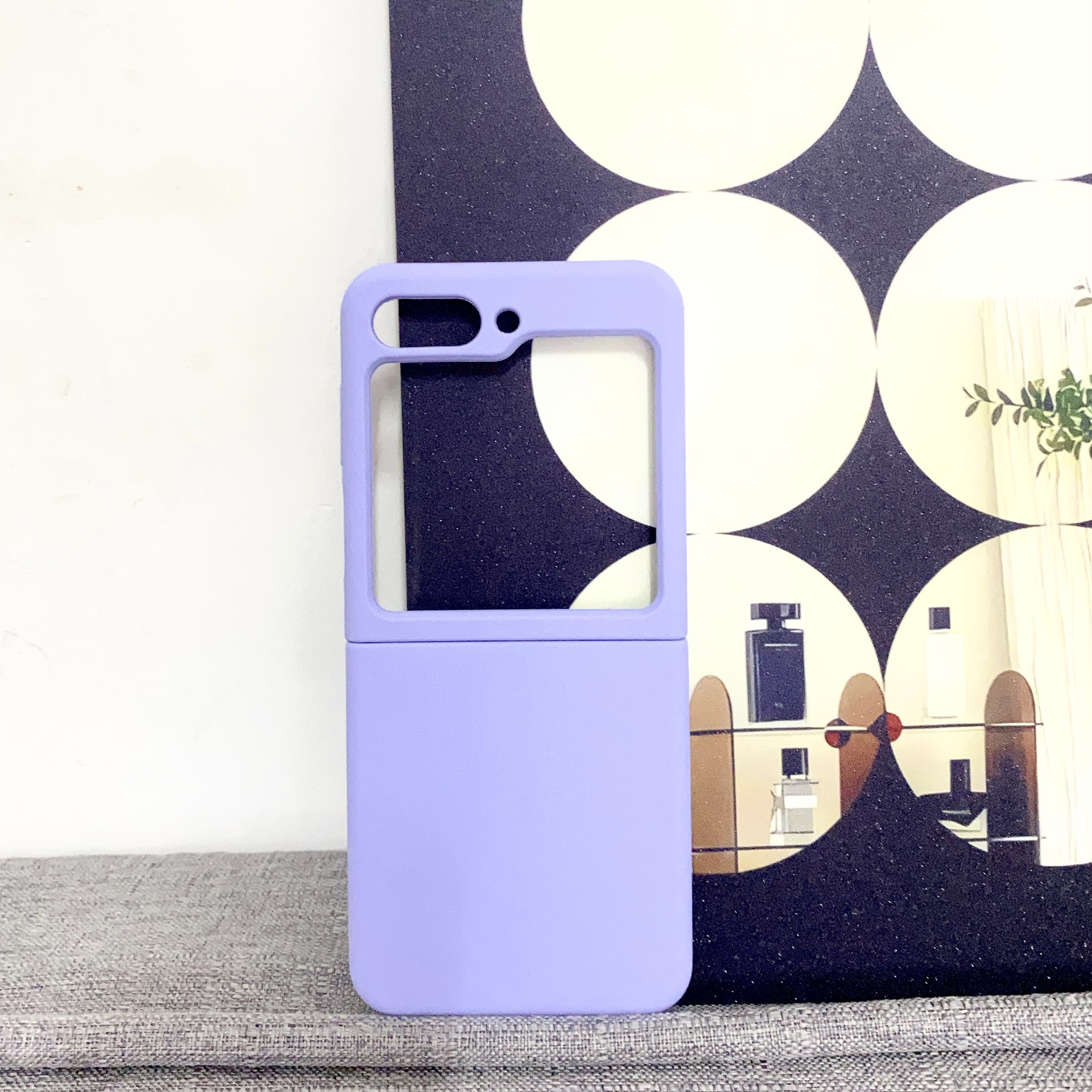 Compatible with Samsung Z Flip4/3 and Flip7/6/5 phones, liquid silicone soft case, foldable screen shockproof protective case