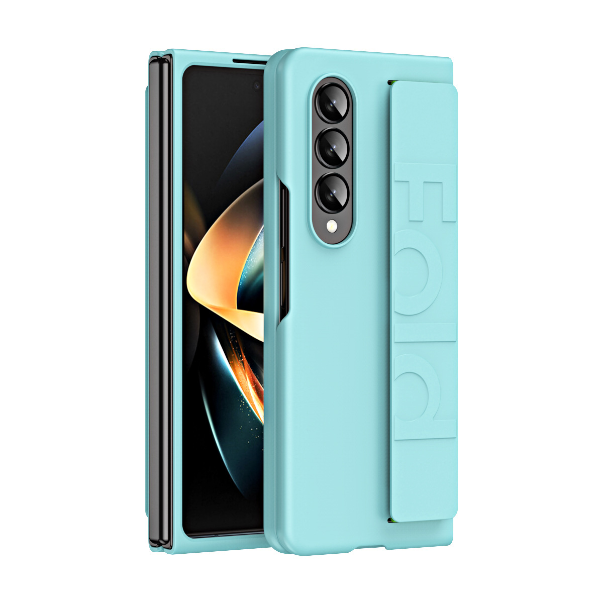 Compatible with Samsung Z Fold8/7/6 phone case W25 elastic wrist strap 5/4/3/2 folding screen drop protection case