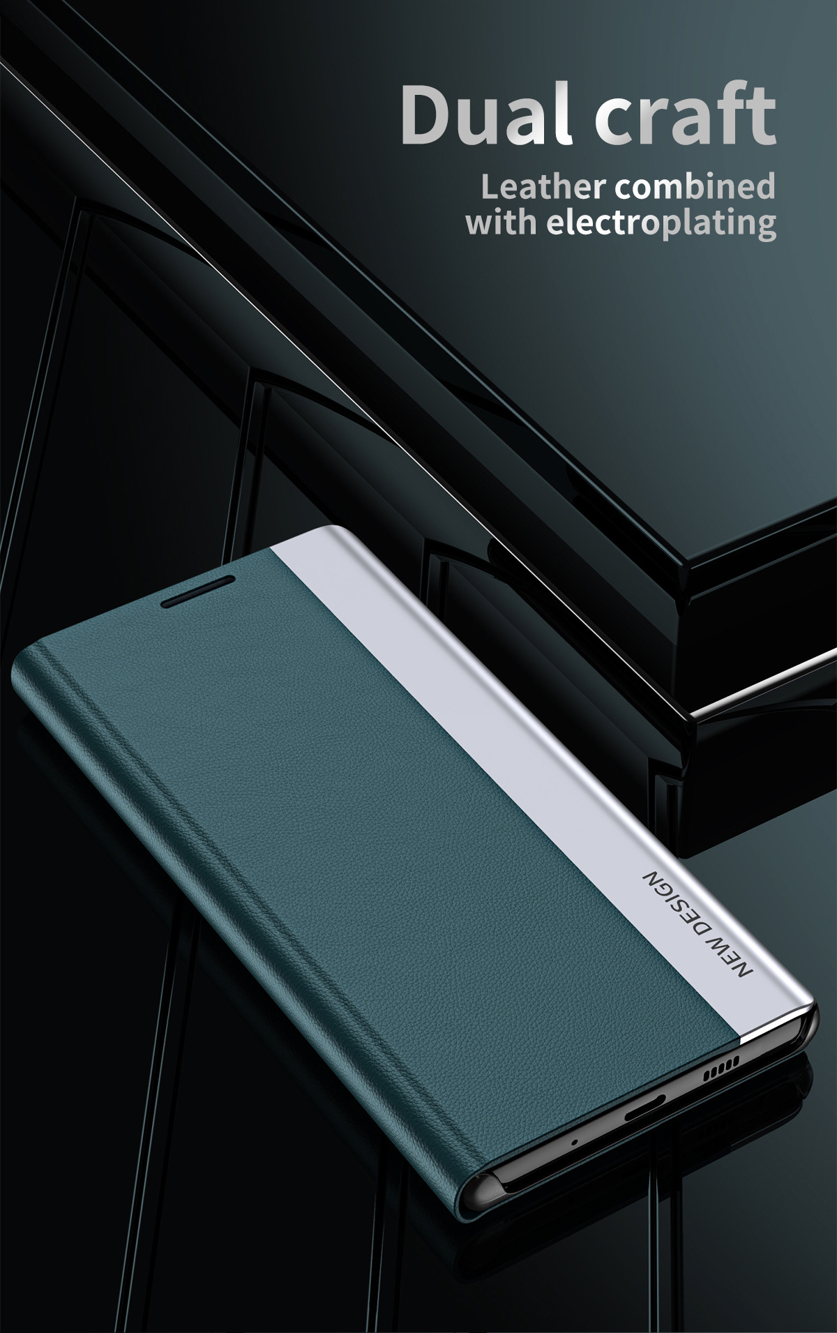 Compatible with Samsung S26 Ultra phone case, A57 flip phone stand, S25/S24 Plus full coverage, S23U leather case, A56