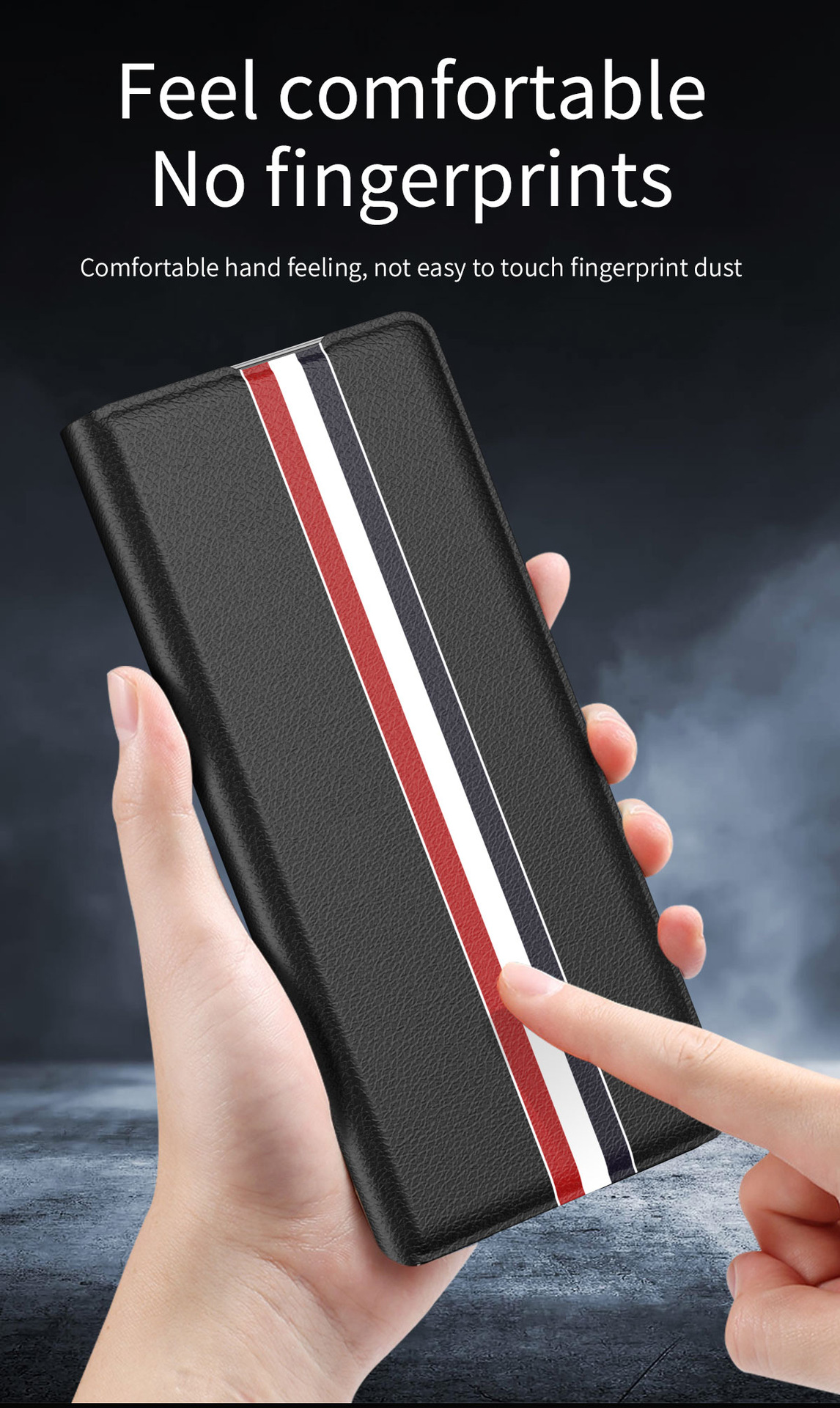 Compatible with Samsung Z Fold8/7 phone case, 6/5 flip cover, SIM card slot, 4/3/2 business-style drop-proof protective leather case