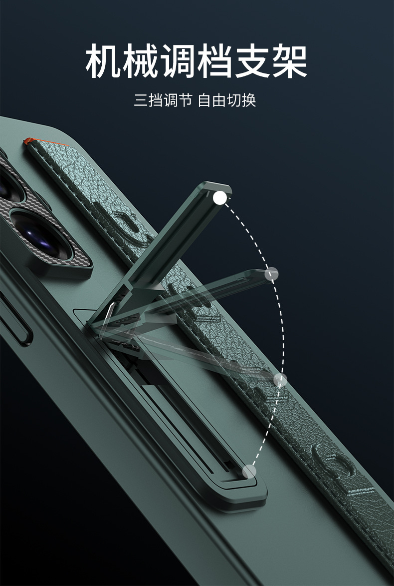 Compatible with Samsung S26/25 Ultra phone case, elastic wrist strap, S23/24U ultra-thin stand, drop-proof protective case