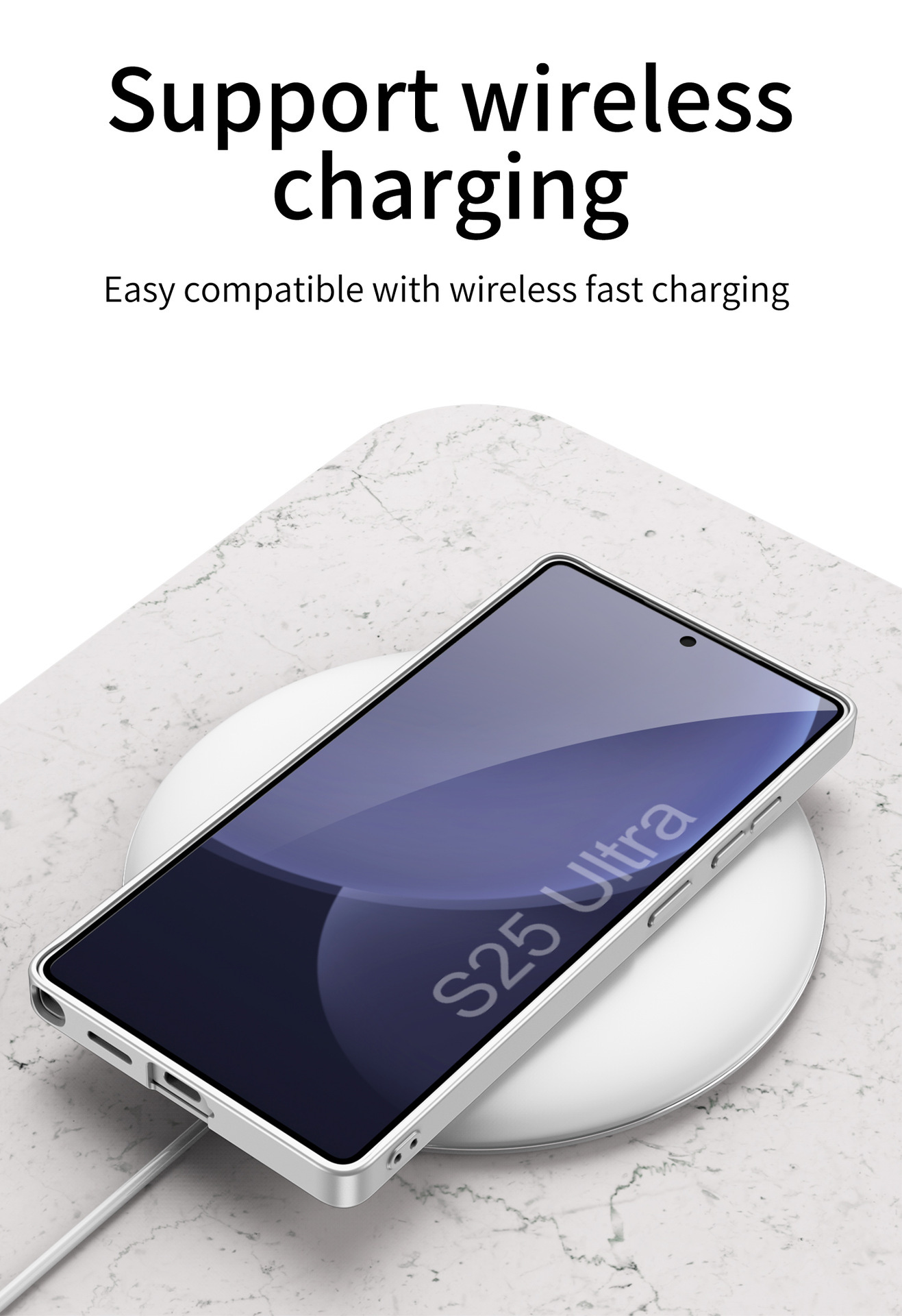 Compatible with Samsung S26/25 Ultra phone case, elastic wrist strap, S23/24U ultra-thin stand, drop-proof protective case