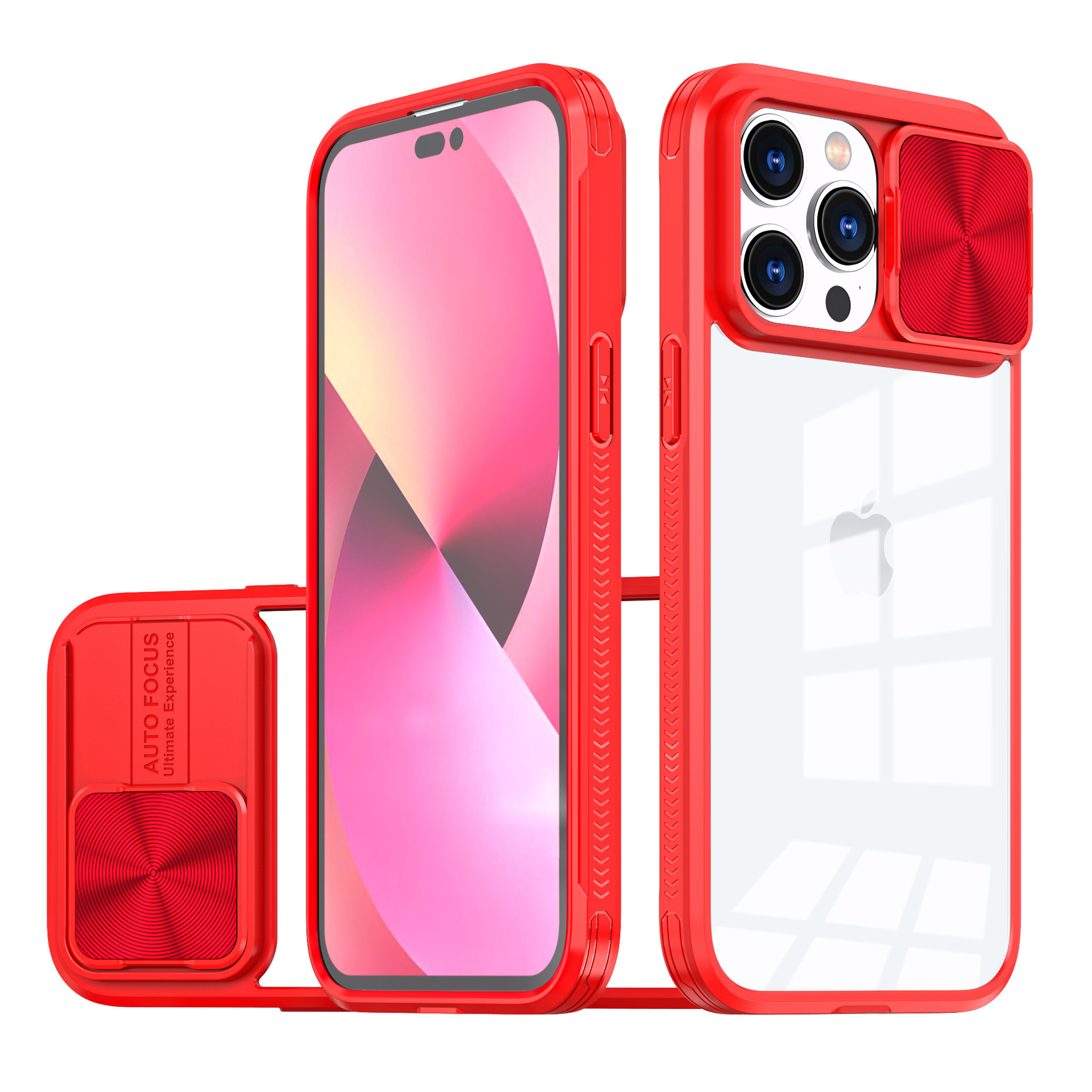 Compatible with Apple 16 Pro Max phone case 15P Superb Armor 14/13 Pro sliding lens MAX protective case