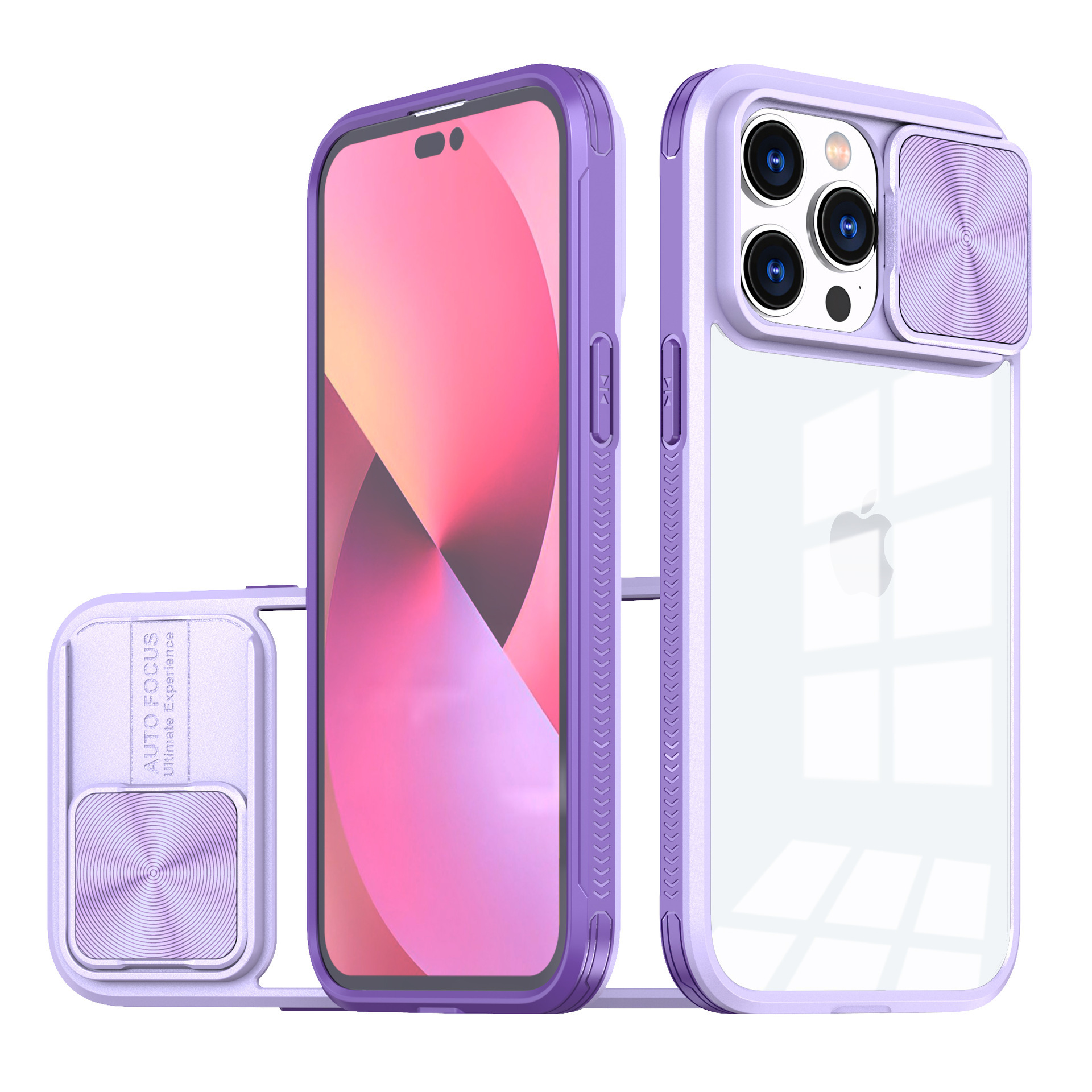 Compatible with Apple 16 Pro Max phone case 15P Superb Armor 14/13 Pro sliding lens MAX protective case