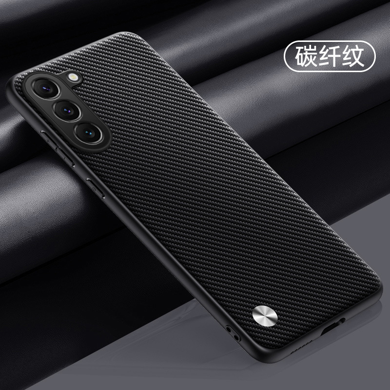 Compatible with Samsung S25/25ultra phone case A17 vegan leather full coverage 24plus leather texture M53 shockproof protective case