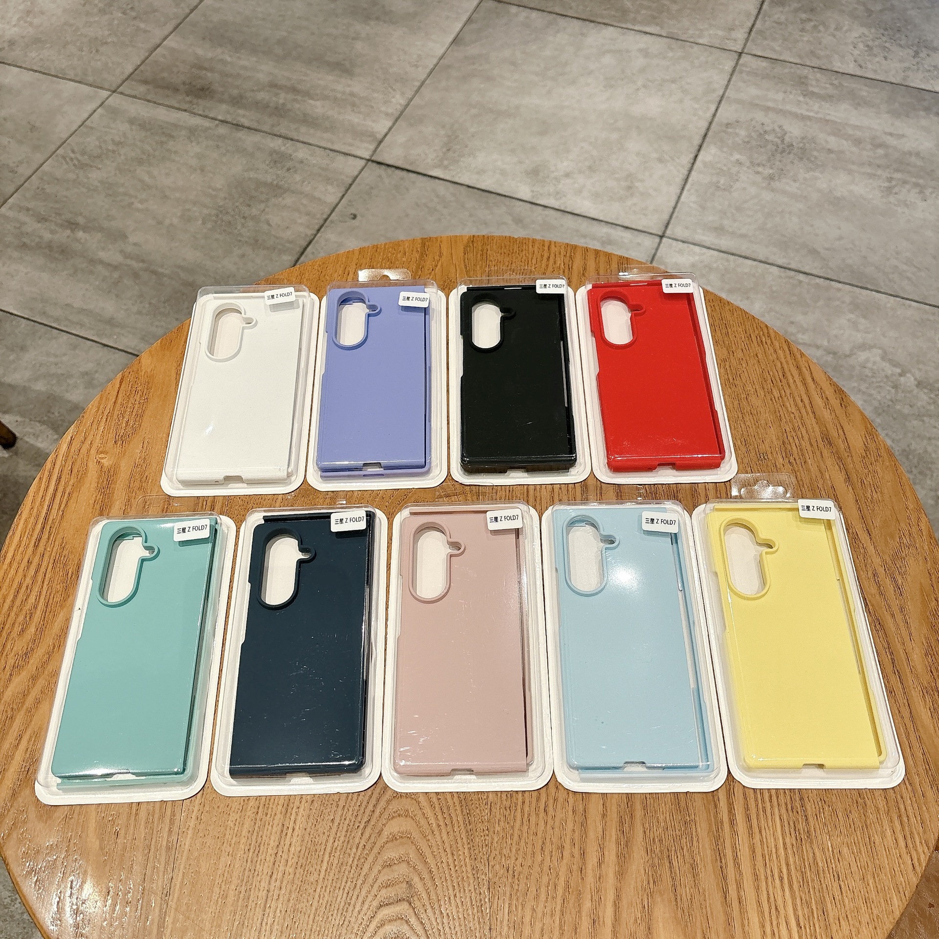 Compatible with Samsung Z Fold7/6 and Fold5/4/3 phones, liquid silicone soft case, shockproof protective case.