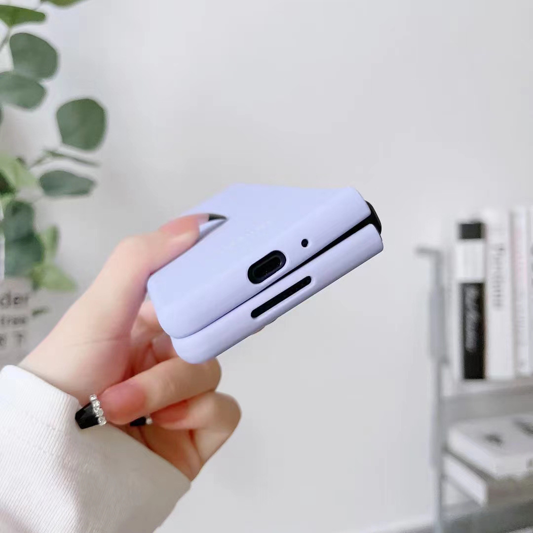 Compatible with Samsung Z Fold7/6 and Fold5/4/3 phones, liquid silicone soft case, shockproof protective case.