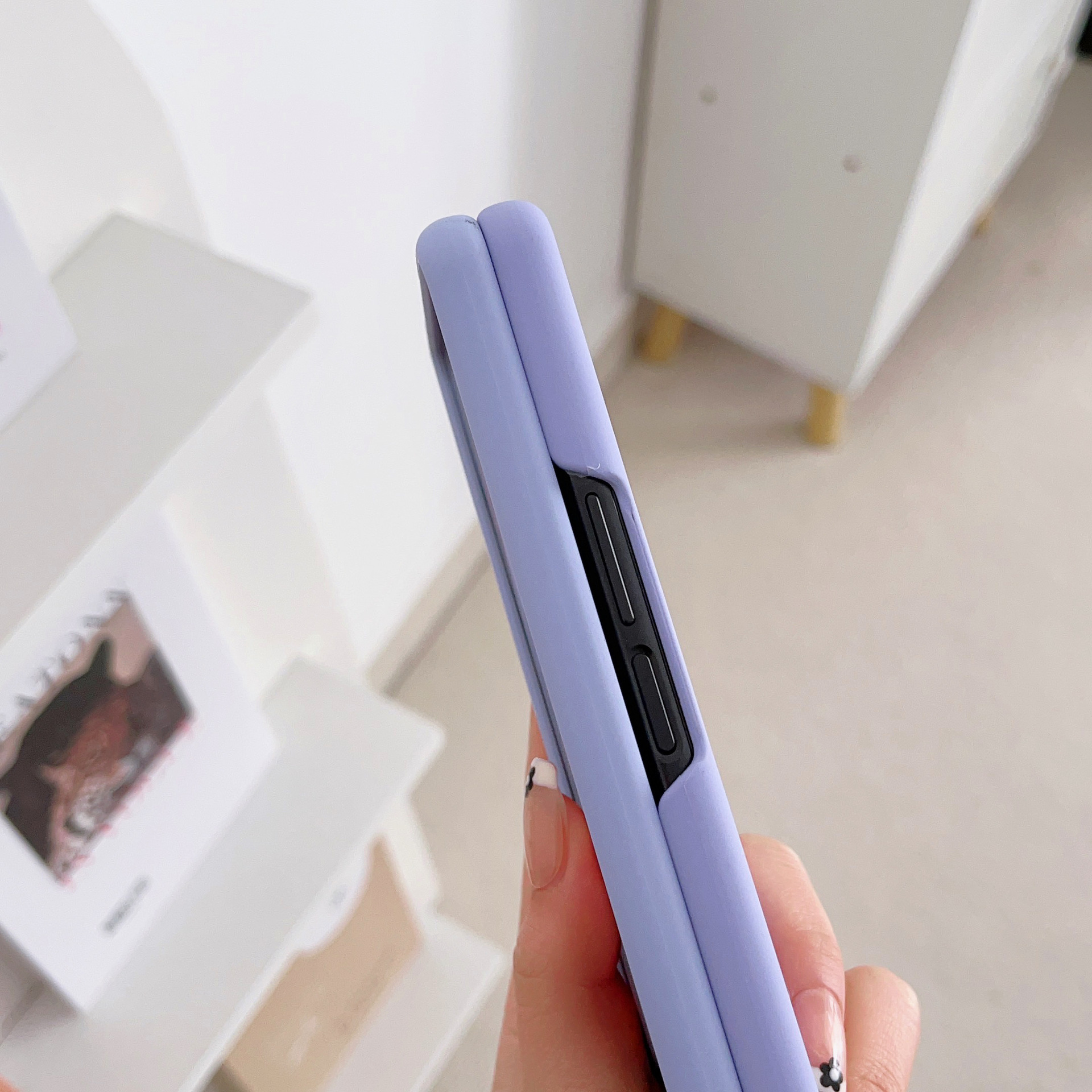 Compatible with Samsung Z Fold7/6 and Fold5/4/3 phones, liquid silicone soft case, shockproof protective case.