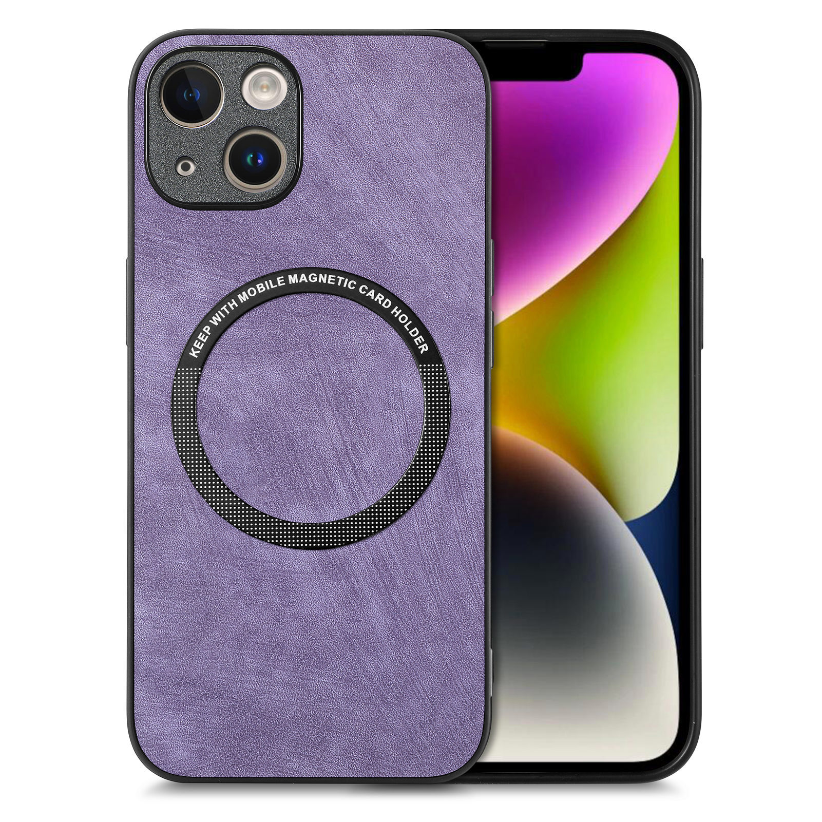 Compatible with Apple iPhone 17 Pro Max, 16 Plus, MagSafe magnetic case with fine holes, 15 Pro, drop-proof case, 14-inch protective case