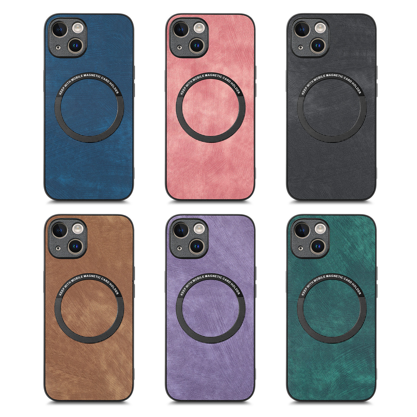 Compatible with Apple iPhone 17 Pro Max, 16 Plus, MagSafe magnetic case with fine holes, 15 Pro, drop-proof case, 14-inch protective case