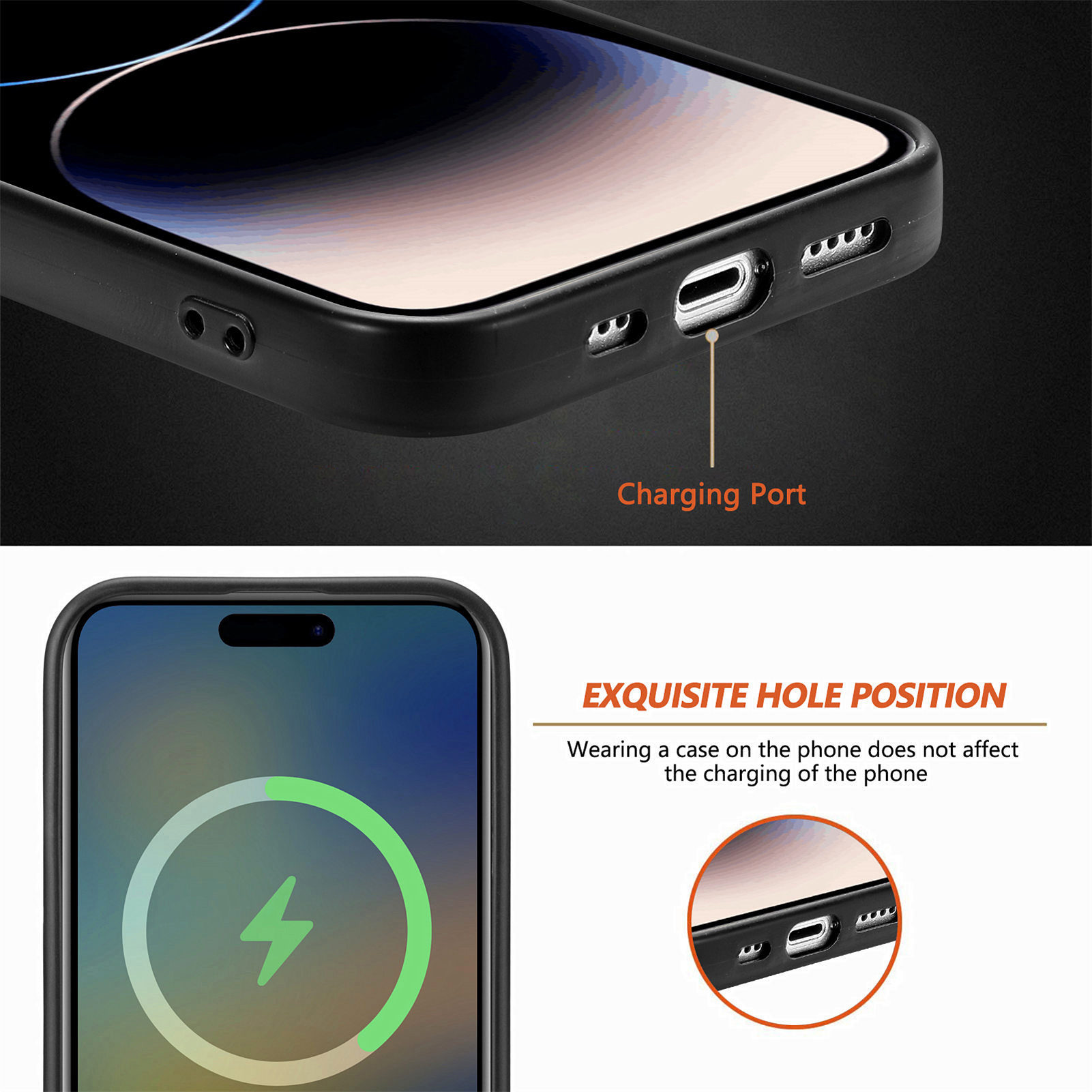 Compatible with Apple iPhone 17 Pro Max, 16 Plus, MagSafe magnetic case with fine holes, 15 Pro, drop-proof case, 14-inch protective case