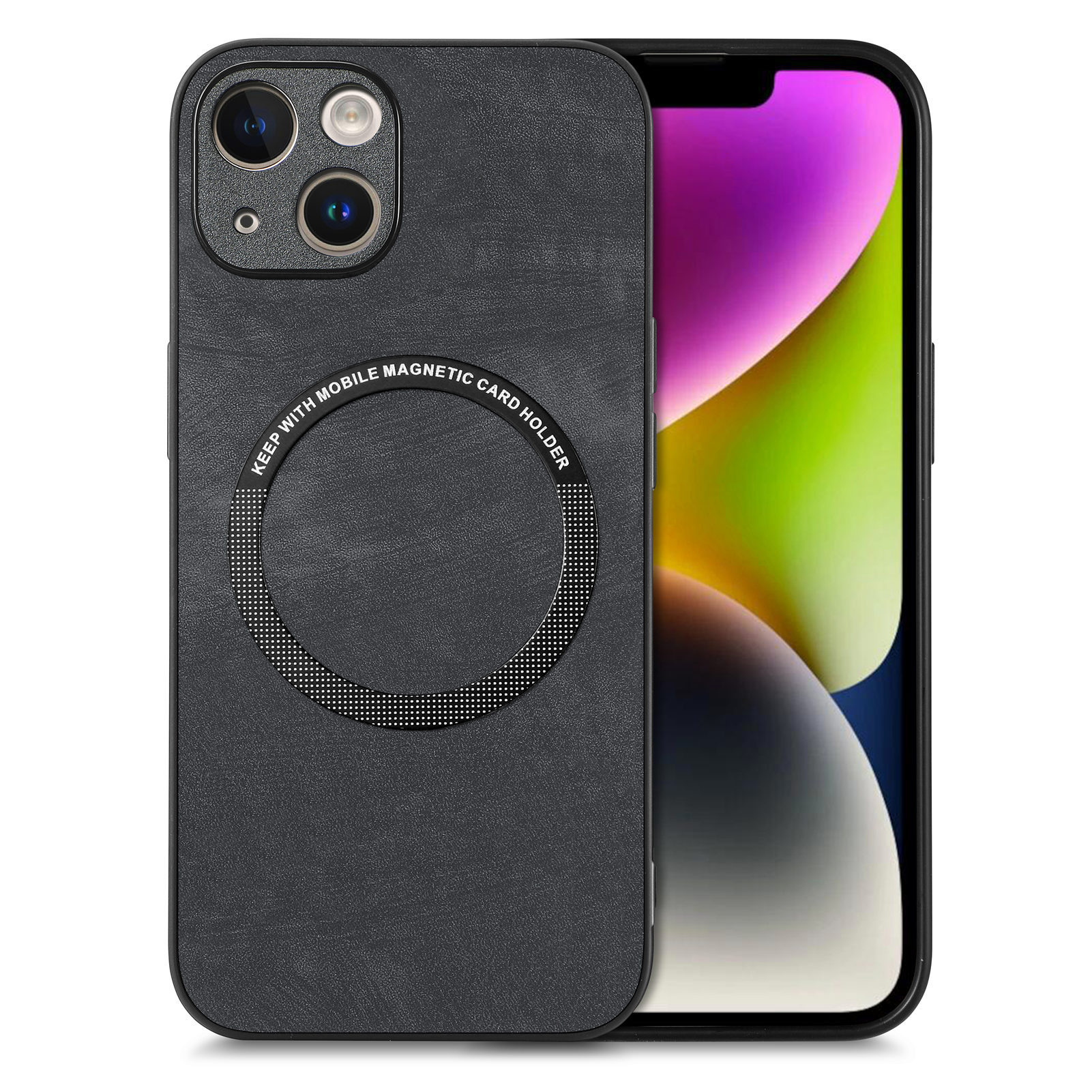 Compatible with Apple iPhone 17 Pro Max, 16 Plus, MagSafe magnetic case with fine holes, 15 Pro, drop-proof case, 14-inch protective case