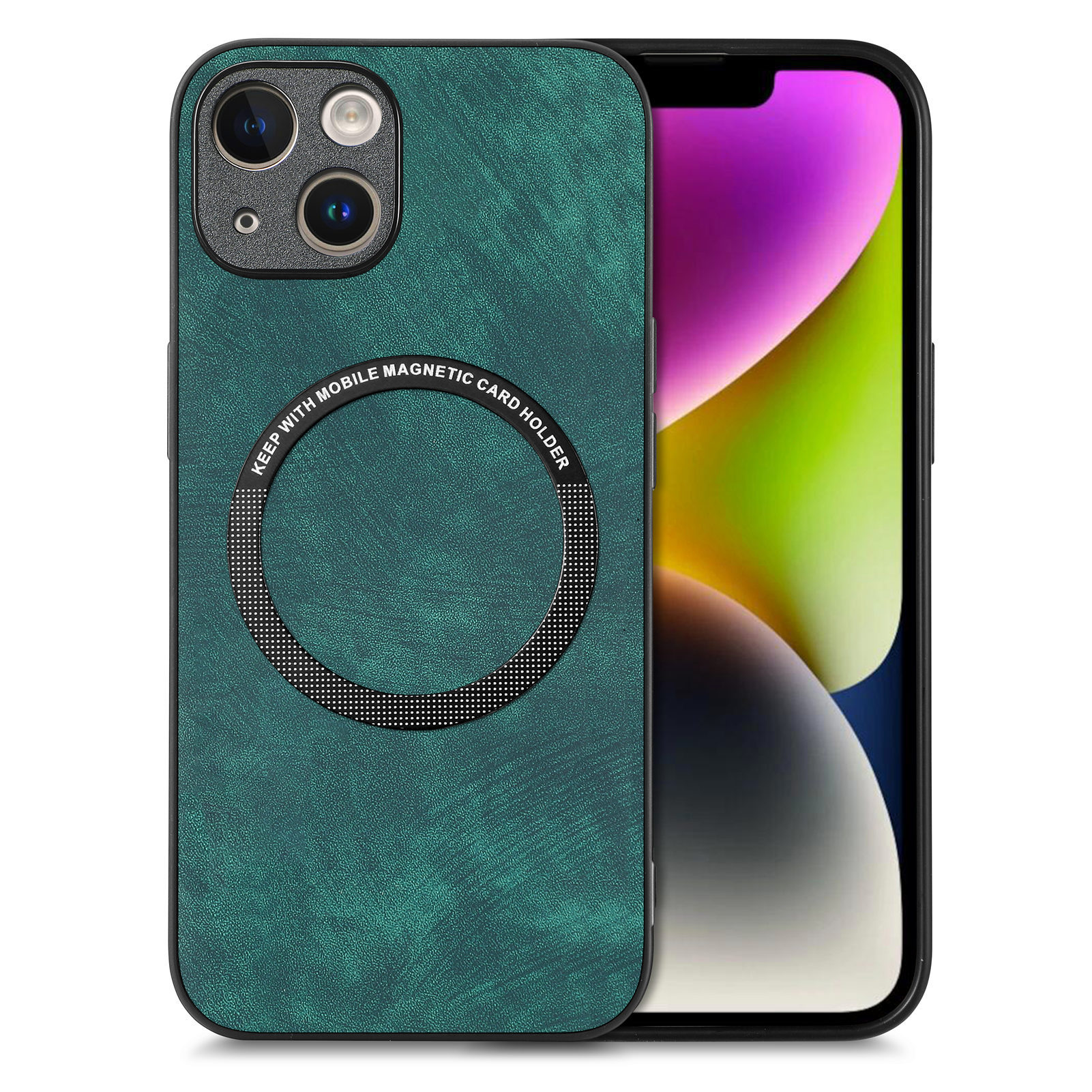 Compatible with Apple iPhone 17 Pro Max, 16 Plus, MagSafe magnetic case with fine holes, 15 Pro, drop-proof case, 14-inch protective case