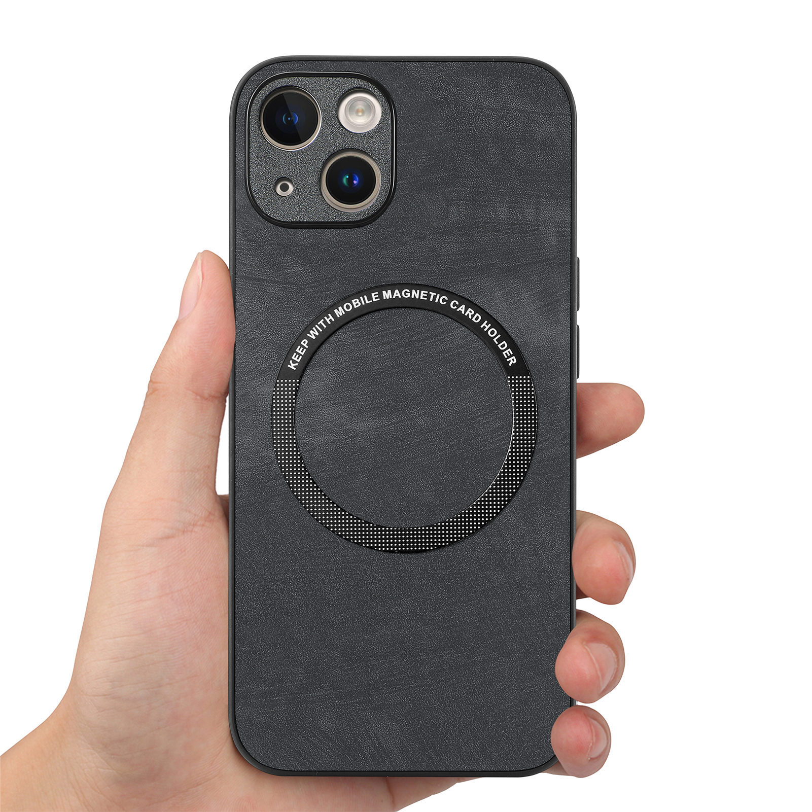 Compatible with Apple iPhone 17 Pro Max, 16 Plus, MagSafe magnetic case with fine holes, 15 Pro, drop-proof case, 14-inch protective case