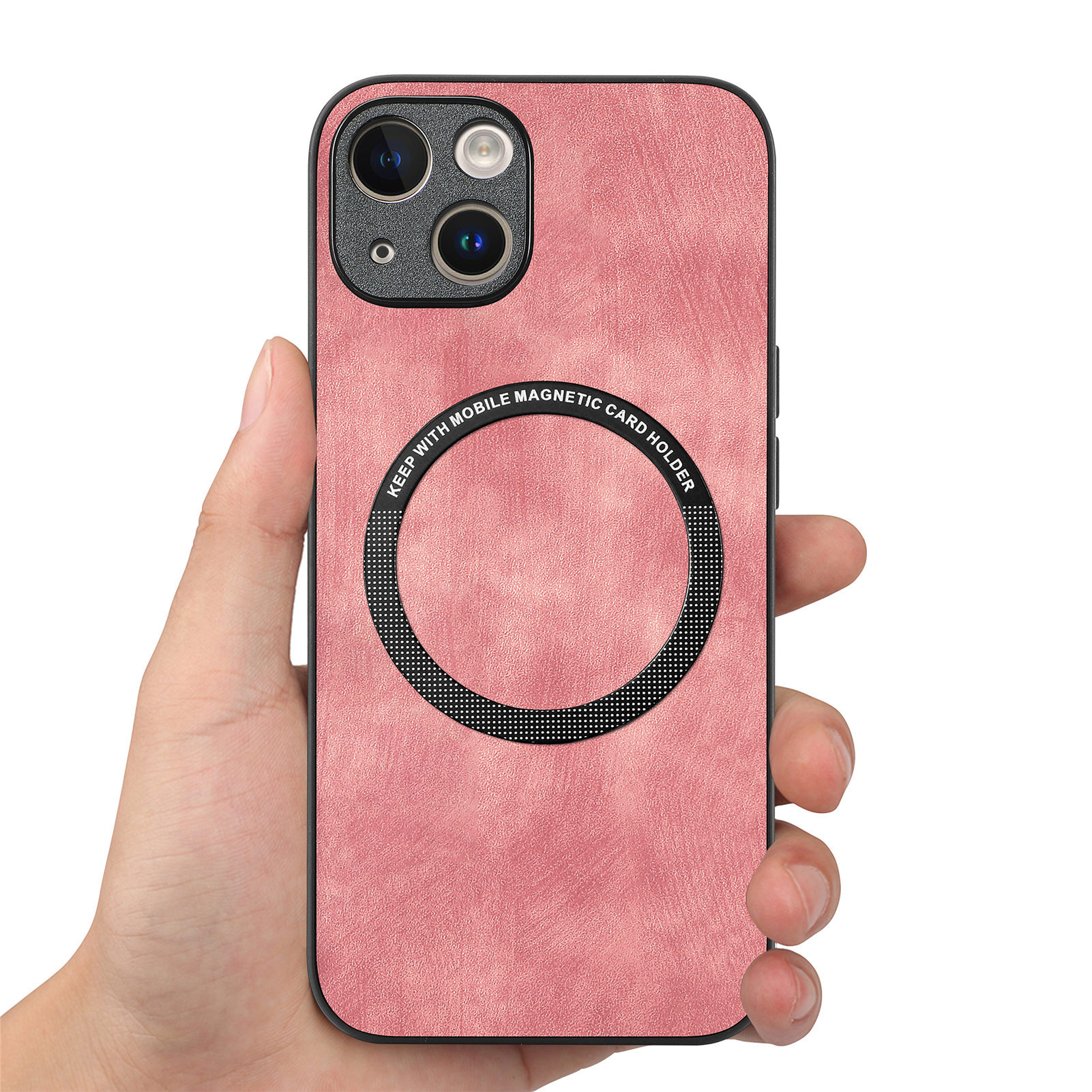 Compatible with Apple iPhone 17 Pro Max, 16 Plus, MagSafe magnetic case with fine holes, 15 Pro, drop-proof case, 14-inch protective case