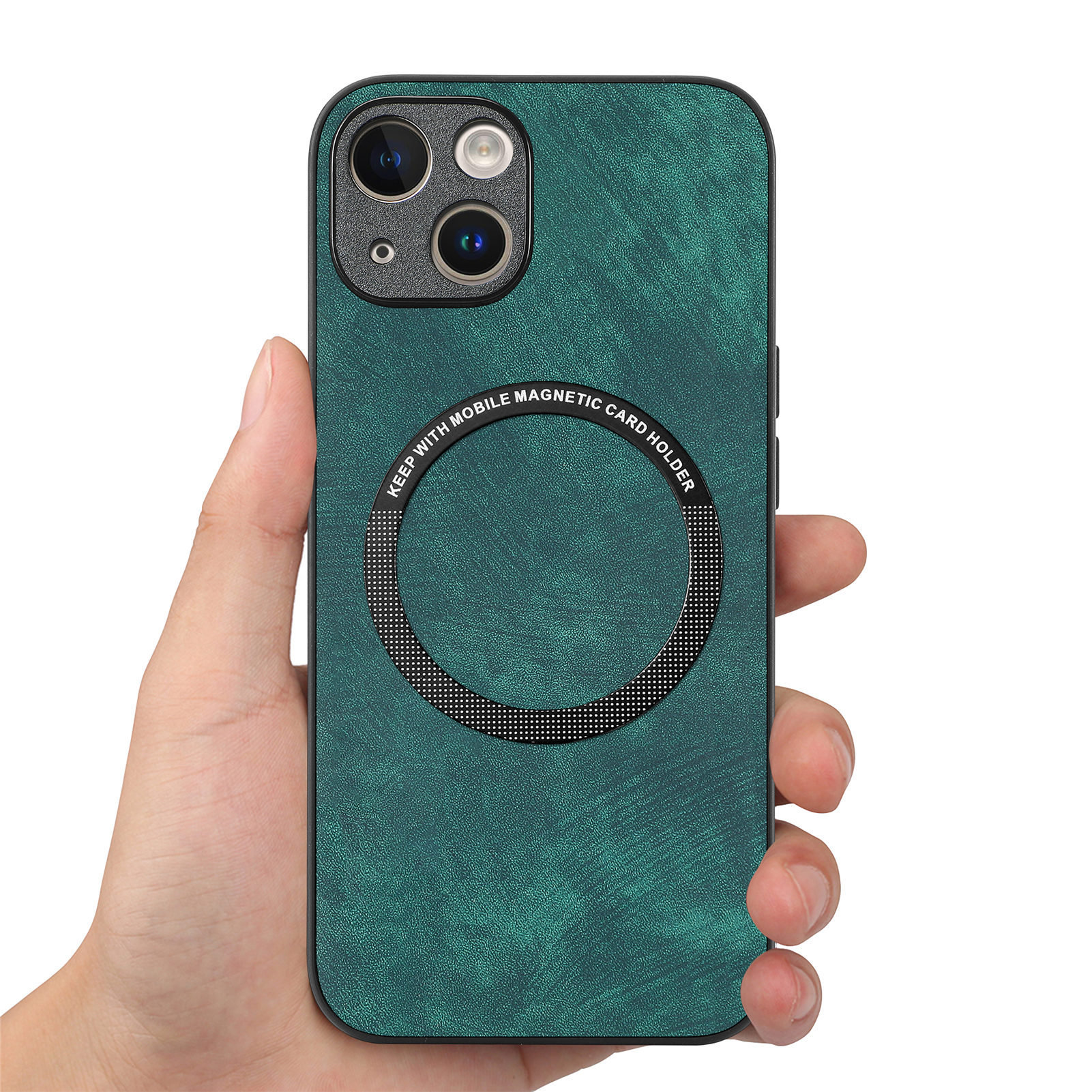 Compatible with Apple iPhone 17 Pro Max, 16 Plus, MagSafe magnetic case with fine holes, 15 Pro, drop-proof case, 14-inch protective case
