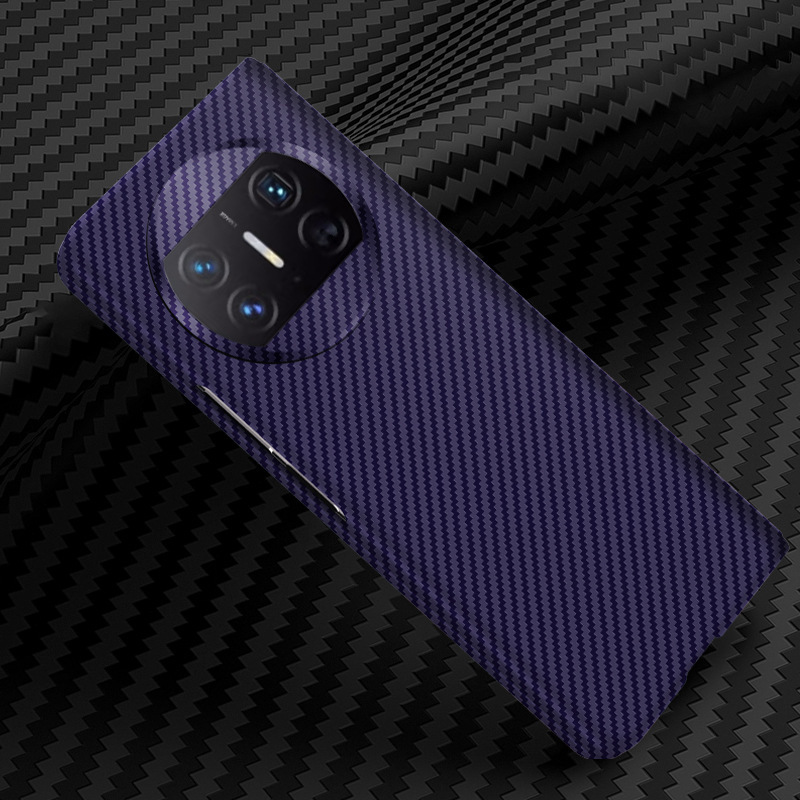 Compatible with Huawei Mate X7/X6 phone case, X5 carbon fiber wireless charging magnetic clasp, color-blocking X3 ultra-thin protective case