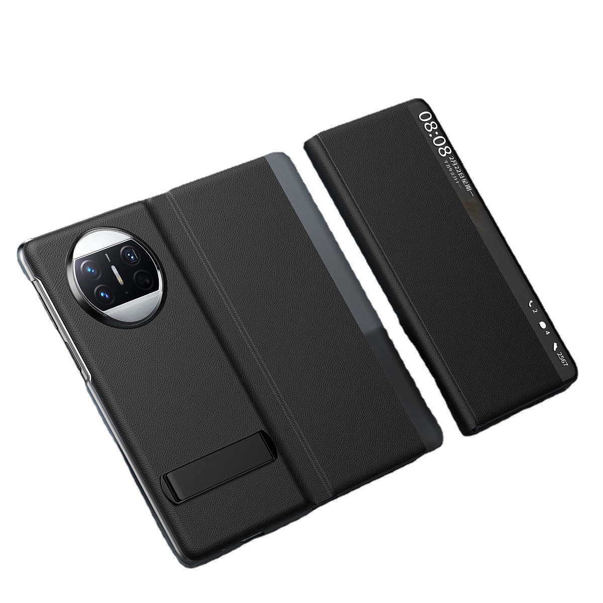 Compatible with Huawei Mate X6 phone case, smart flip cover, 270mm rotating stand, X5/X3 foldable screen drop protection case