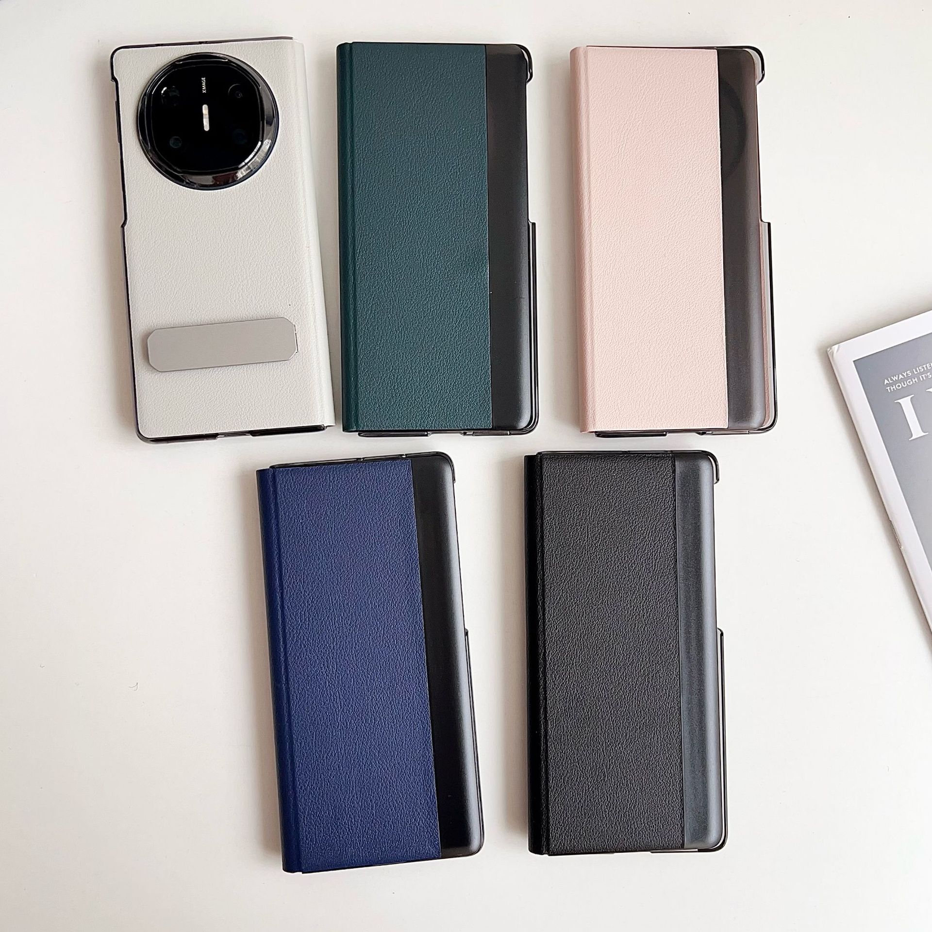 Compatible with Huawei Mate X6 phone case, smart flip cover, 270mm rotating stand, X5/X3 foldable screen drop protection case