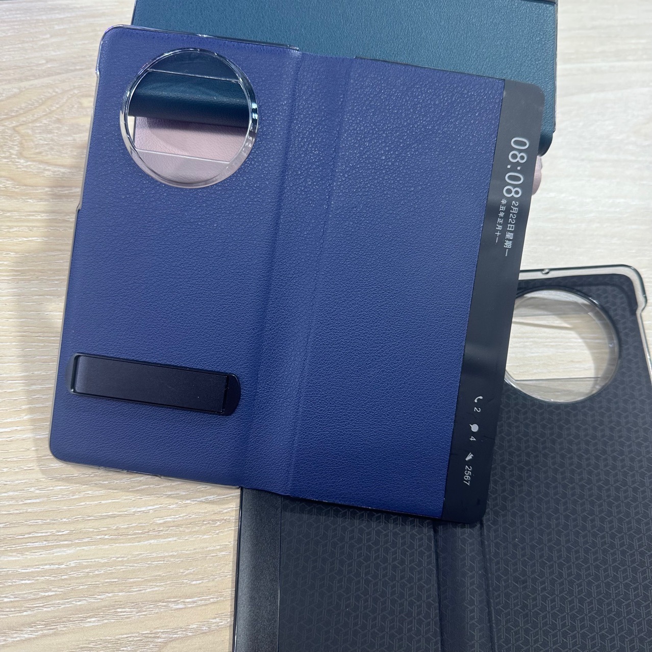Compatible with Huawei Mate X6 phone case, smart flip cover, 270mm rotating stand, X5/X3 foldable screen drop protection case
