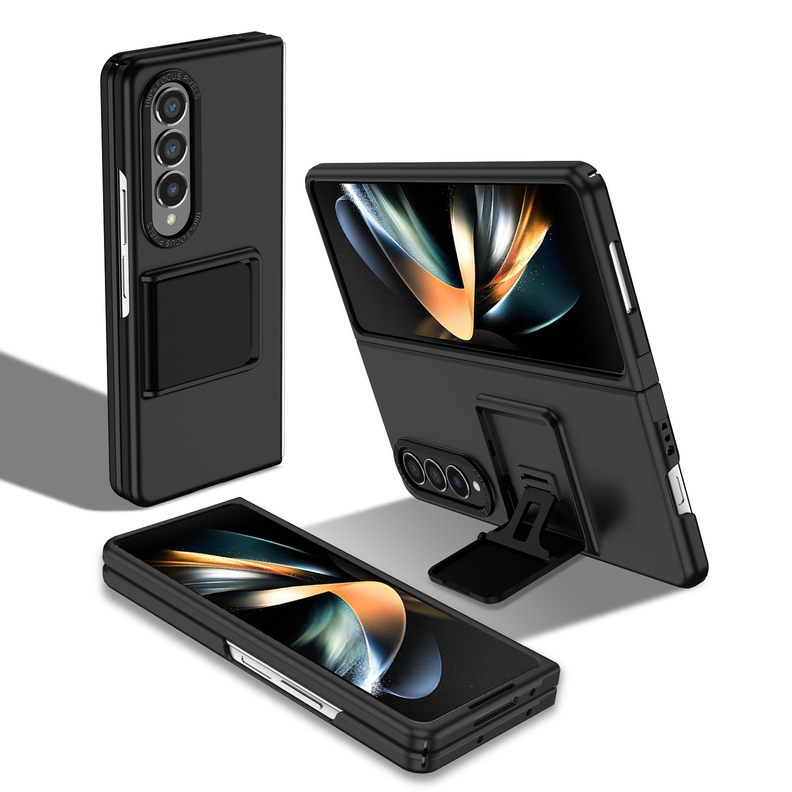 Compatible with Samsung Z Fold8/7 phone case, 6/5 folding screen, 4/3 adjustable stand, Flip7 drop protection case