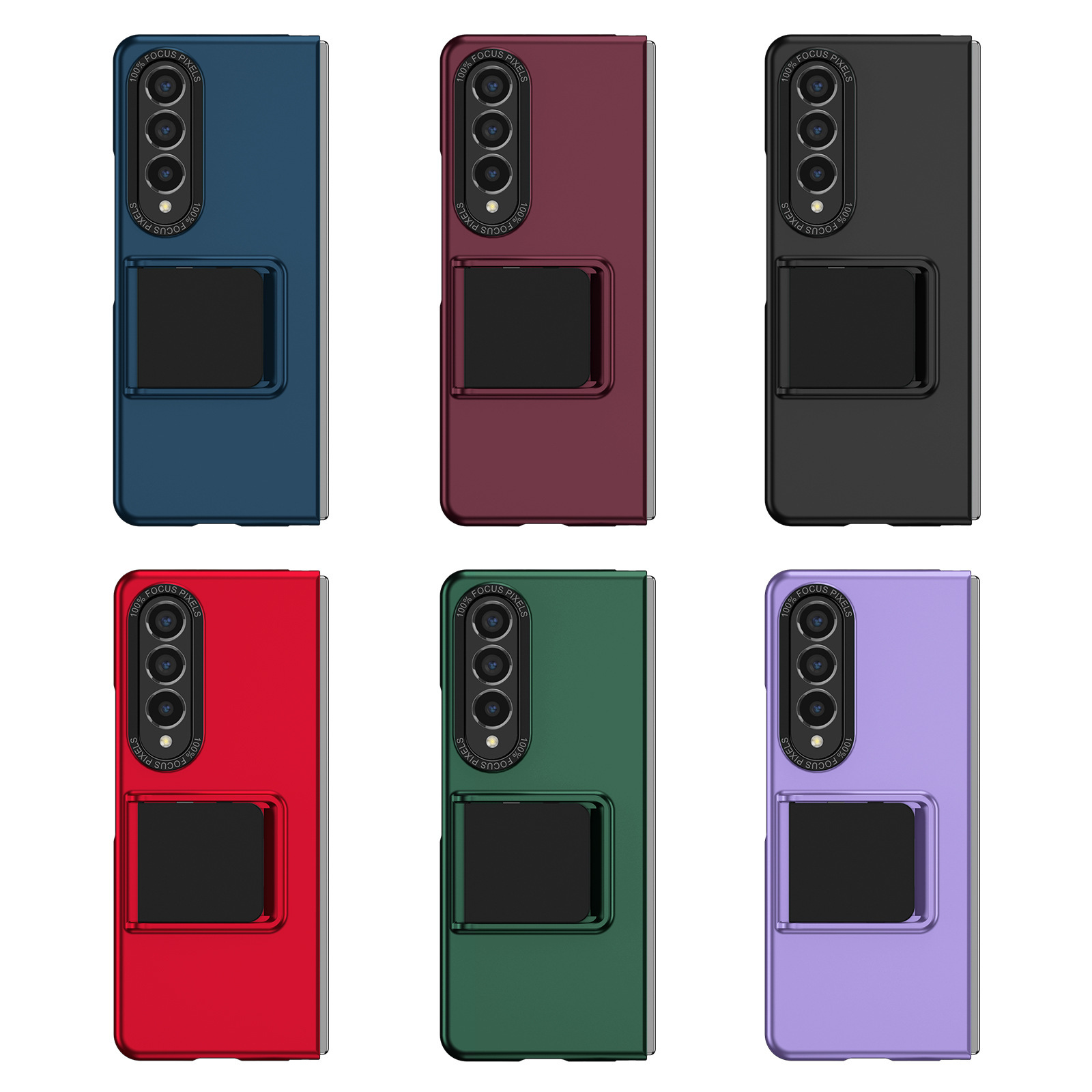 Compatible with Samsung Z Fold8/7 phone case, 6/5 folding screen, 4/3 adjustable stand, Flip7 drop protection case