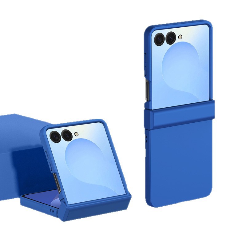 Compatible with Samsung Z Flip 8/7 phone case, 6/5 folding screen hinge, 4/3 skin-feel shockproof protective case