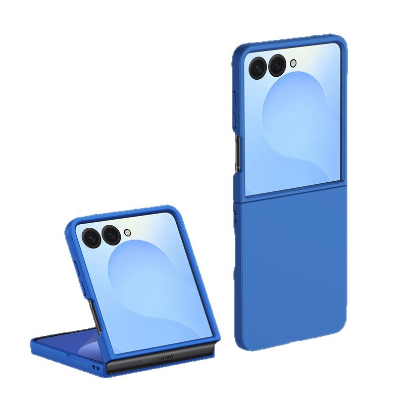 Compatible with Samsung Z Flip 8/7/6 phone cases, foldable screen, 5/4/3 inch ultra-thin skin-feel PC hard shell drop-proof protective case