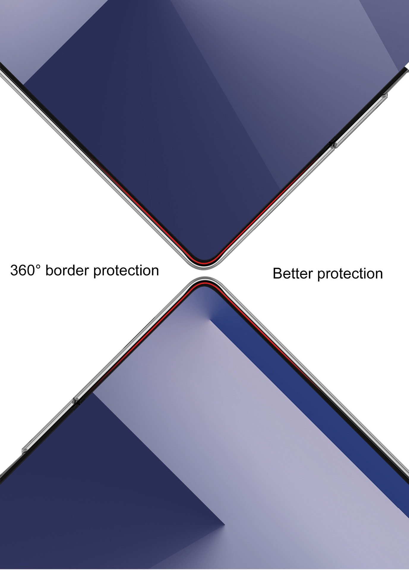 Compatible with Samsung Z Fold8/7 phone case, 6/5 folding screen, ultra-thin frosted case, integrated PC anti-drop protective case.