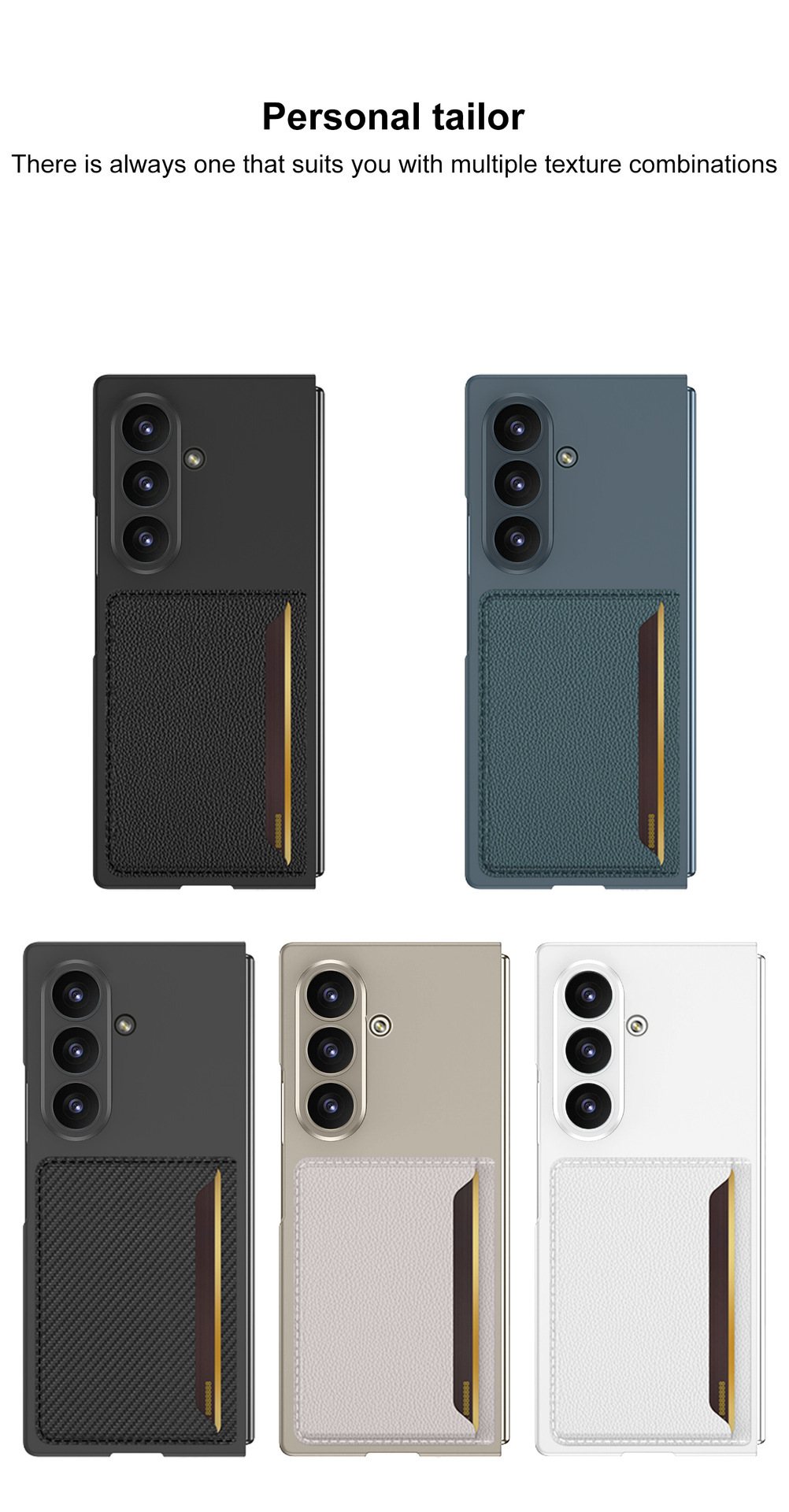 Compatible with Samsung Z Fold8 Ultra phone case, 7/6 inch ultra-thin leather case with SIM card slot, foldable screen, drop-proof protective case.