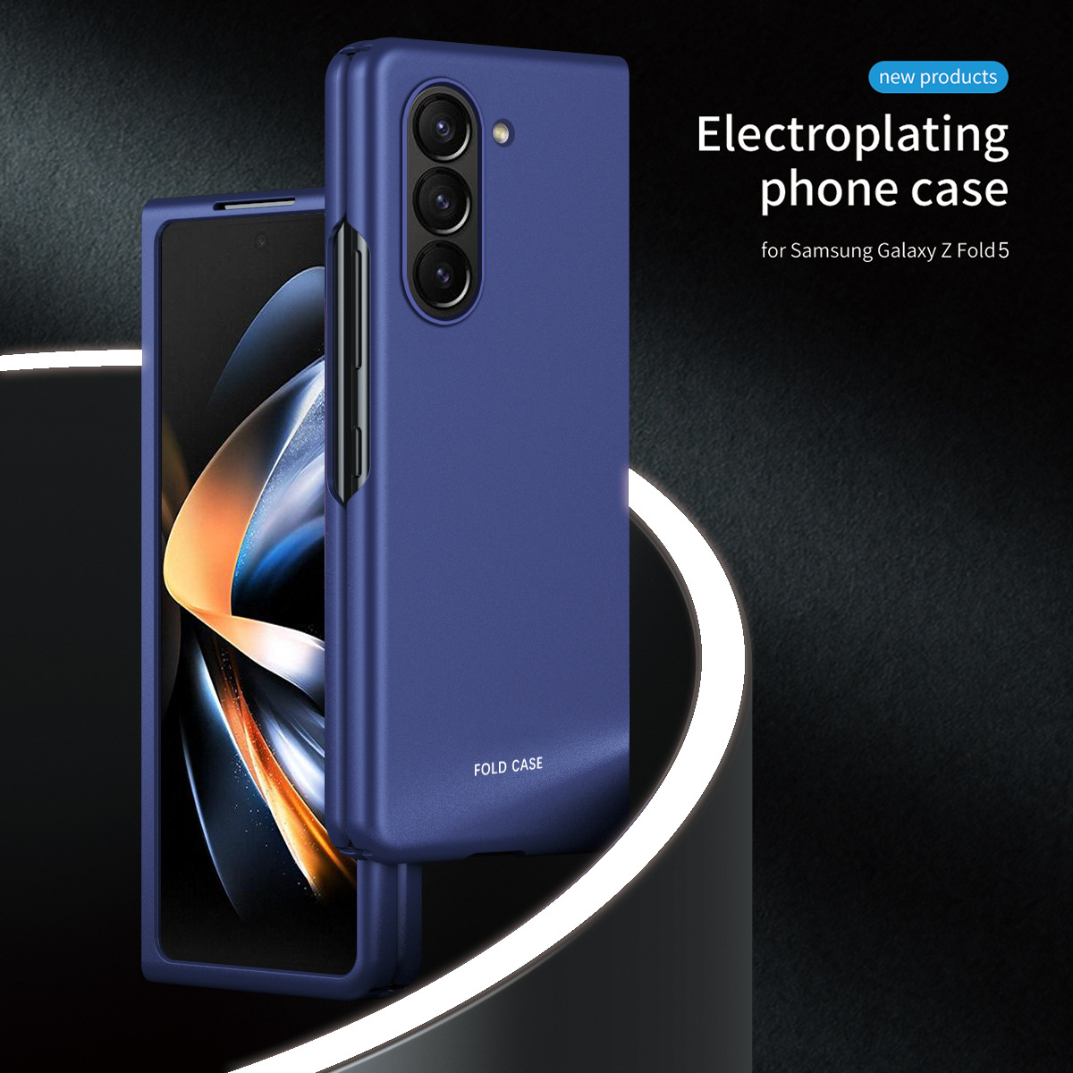 Compatible with Samsung Z Fold8/7 phone case, 6/5 folding screen, 4/3 skin-feel Flip8/7 ultra-thin shockproof protective case