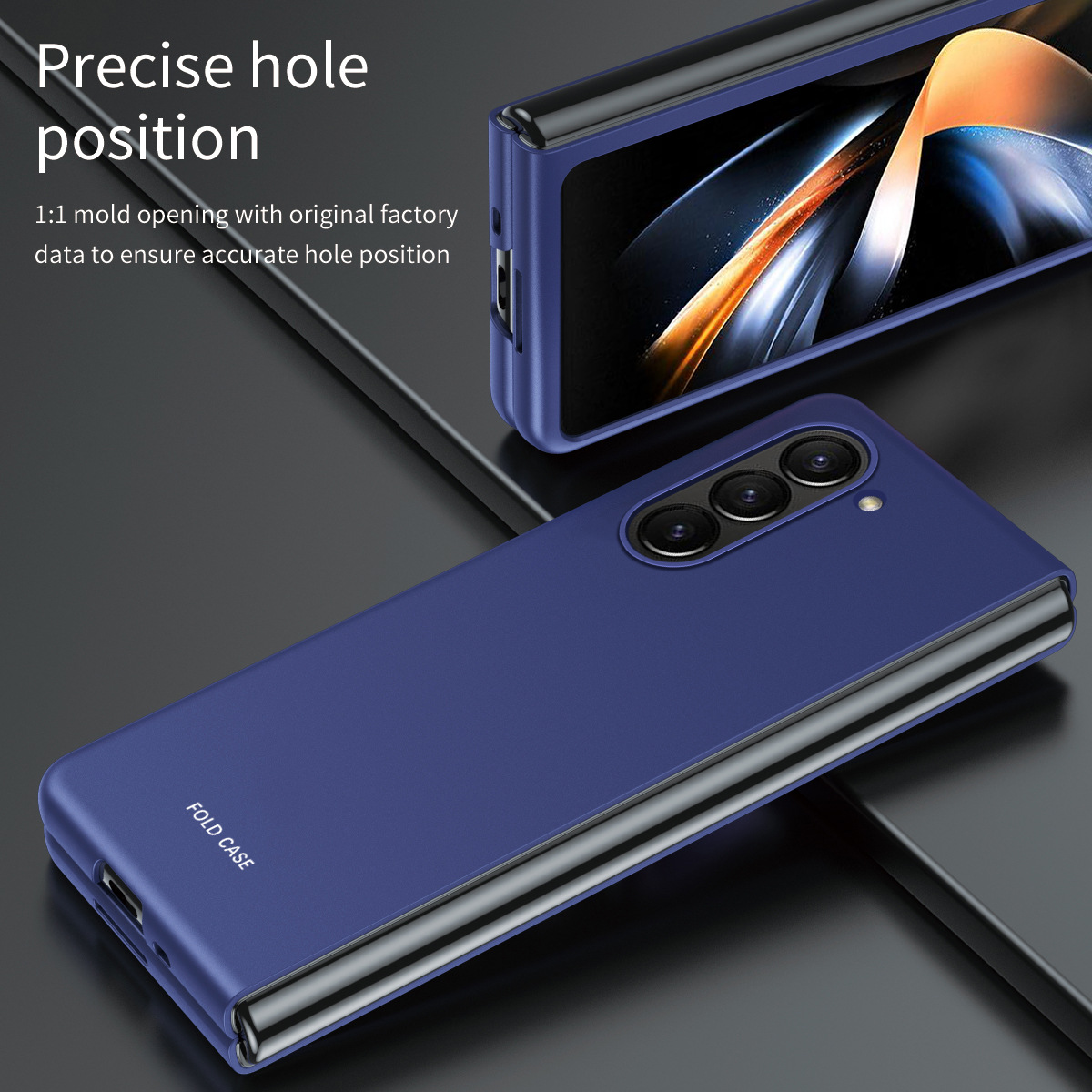 Compatible with Samsung Z Fold8/7 phone case, 6/5 folding screen, 4/3 skin-feel Flip8/7 ultra-thin shockproof protective case