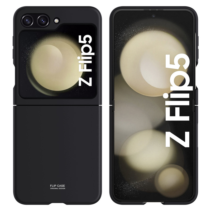 Compatible with Samsung Z Flip 6/5 phone case, foldable screen, Fold6 ultra-thin skin-feel PC anti-drop protective case, available for cross-border sale.