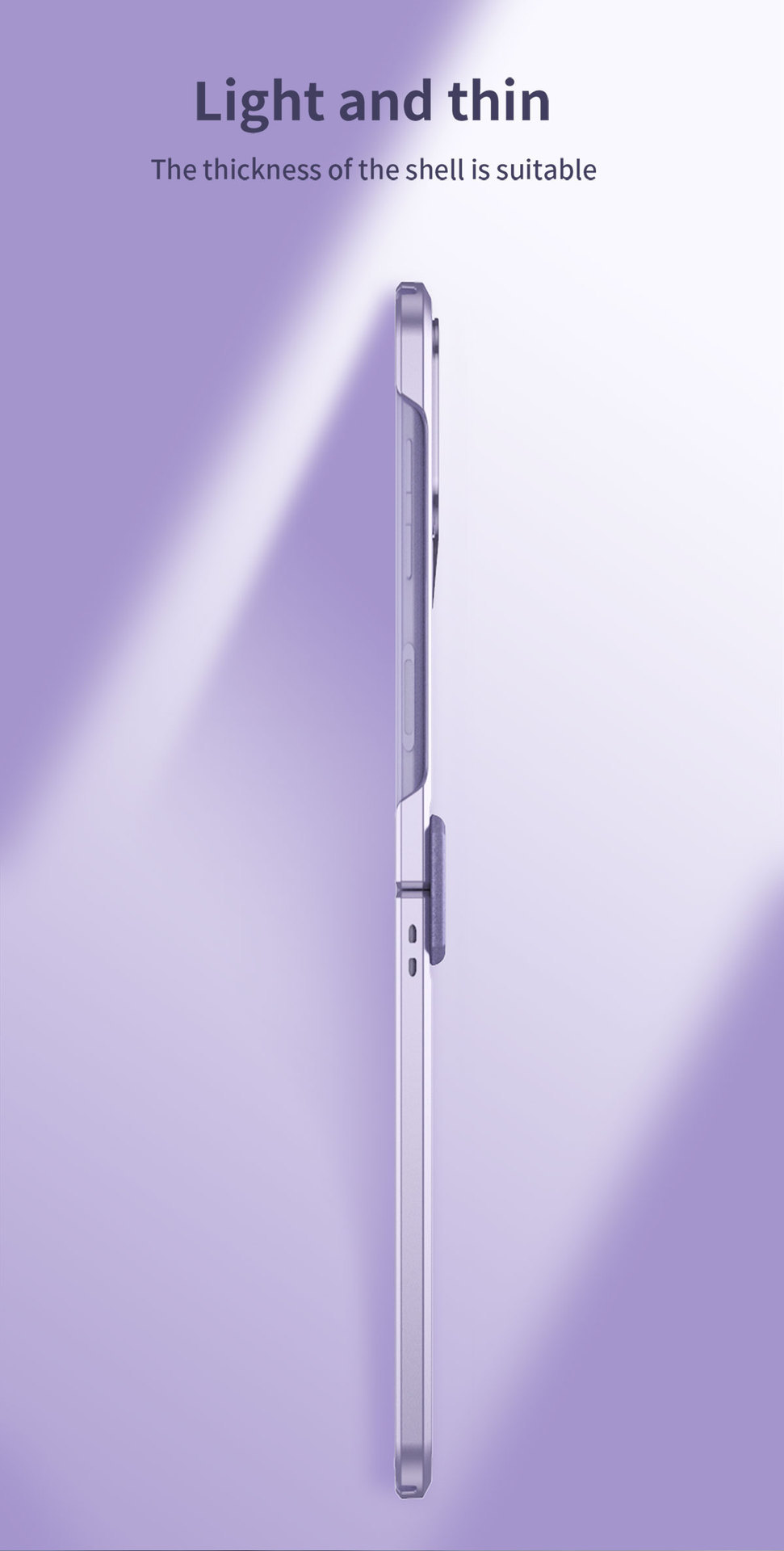 Compatible with Samsung Z Flip 7/6/5 phone case, foldable screen, 4/3 solid color electroplated flat hinge, drop-proof protective case