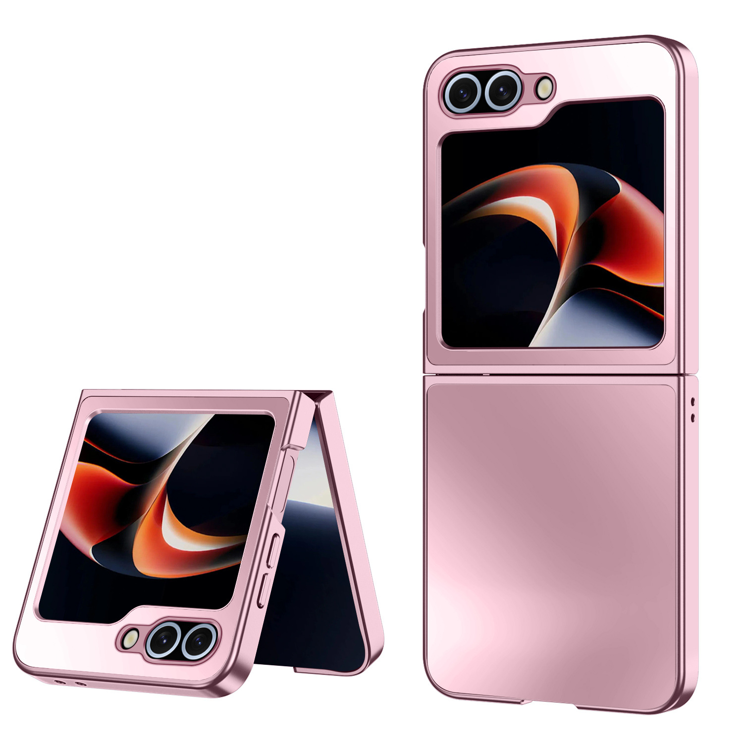 Compatible with Samsung Z Fold7/6/5 phone cases, AG frosted Flip7 foldable screen ultra-thin drop-proof protective cases, cross-border e-commerce.