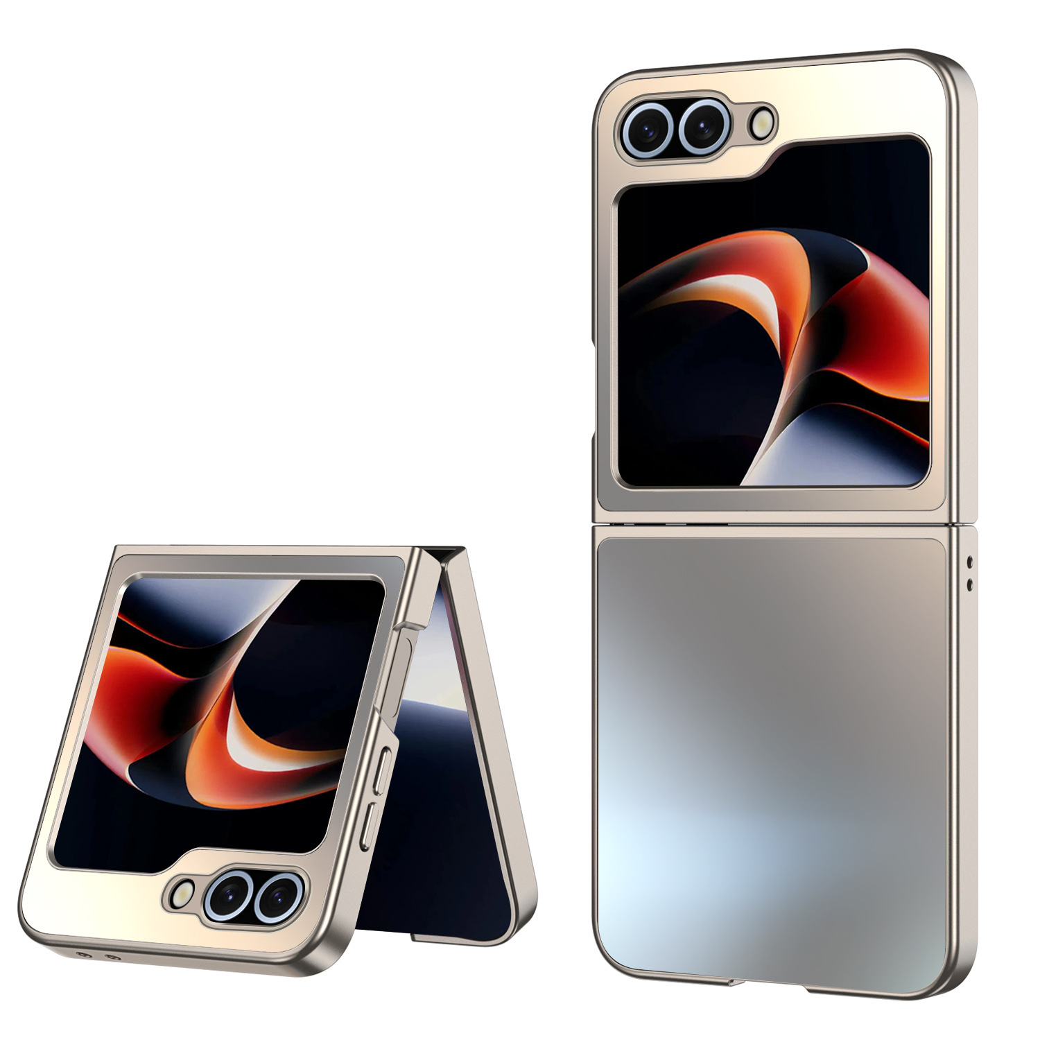 Compatible with Samsung Z Fold7/6/5 phone cases, AG frosted Flip7 foldable screen ultra-thin drop-proof protective cases, cross-border e-commerce.