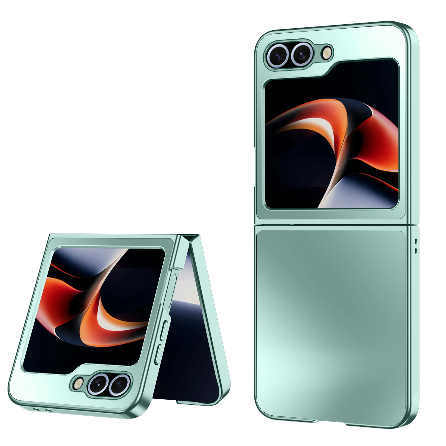 Compatible with Samsung Z Fold7/6/5 phone cases, AG frosted Flip7 foldable screen ultra-thin drop-proof protective cases, cross-border e-commerce.