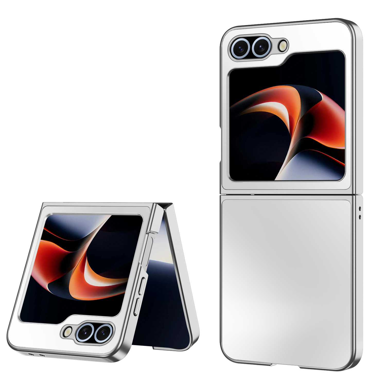 Compatible with Samsung Z Fold7/6/5 phone cases, AG frosted Flip7 foldable screen ultra-thin drop-proof protective cases, cross-border e-commerce.