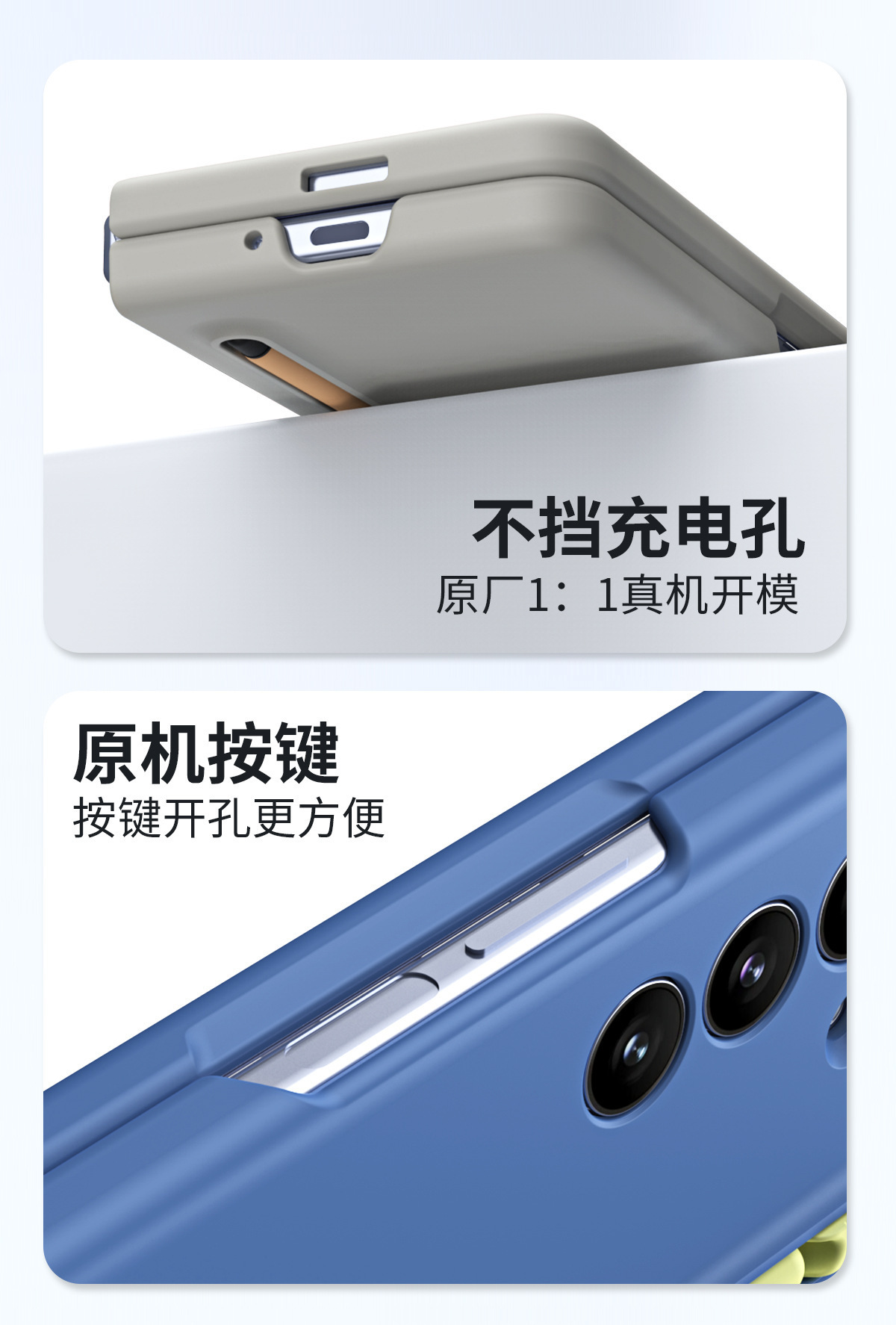 Compatible with Samsung Z Fold8/7/6 phone case W25 with pen 5/4/3 case screen protector full coverage protective case, official model