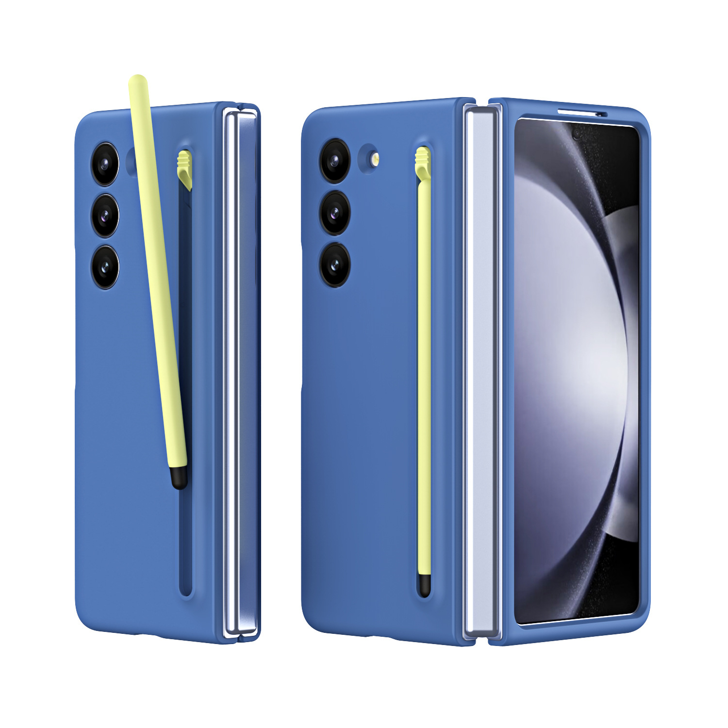 Compatible with Samsung Z Fold8/7/6 phone case W25 with pen 5/4/3 case screen protector full coverage protective case, official model
